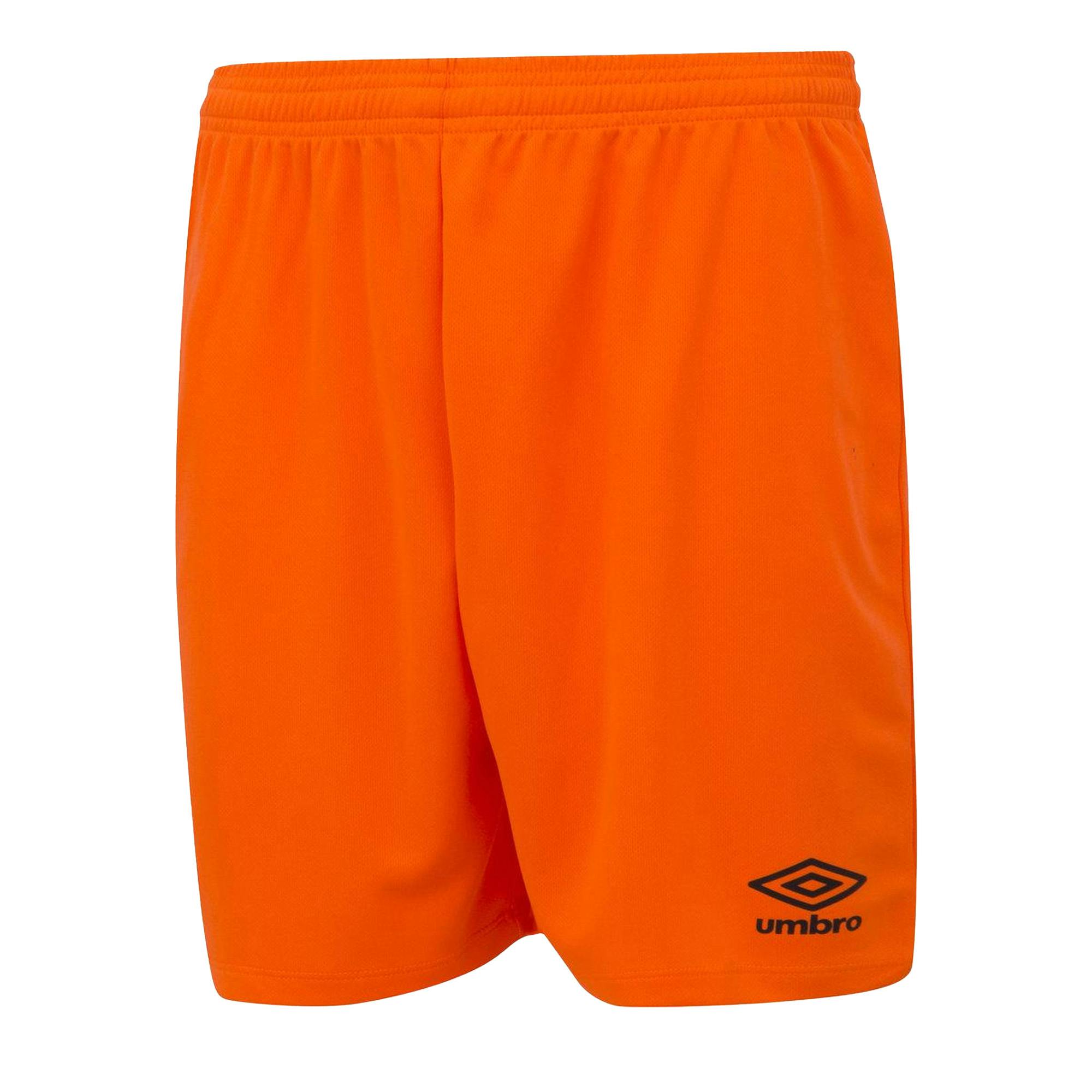 Umbro Orange Kids Club Ii Shorts - Shocking - Shocking - 13 Years - 100% Polyester