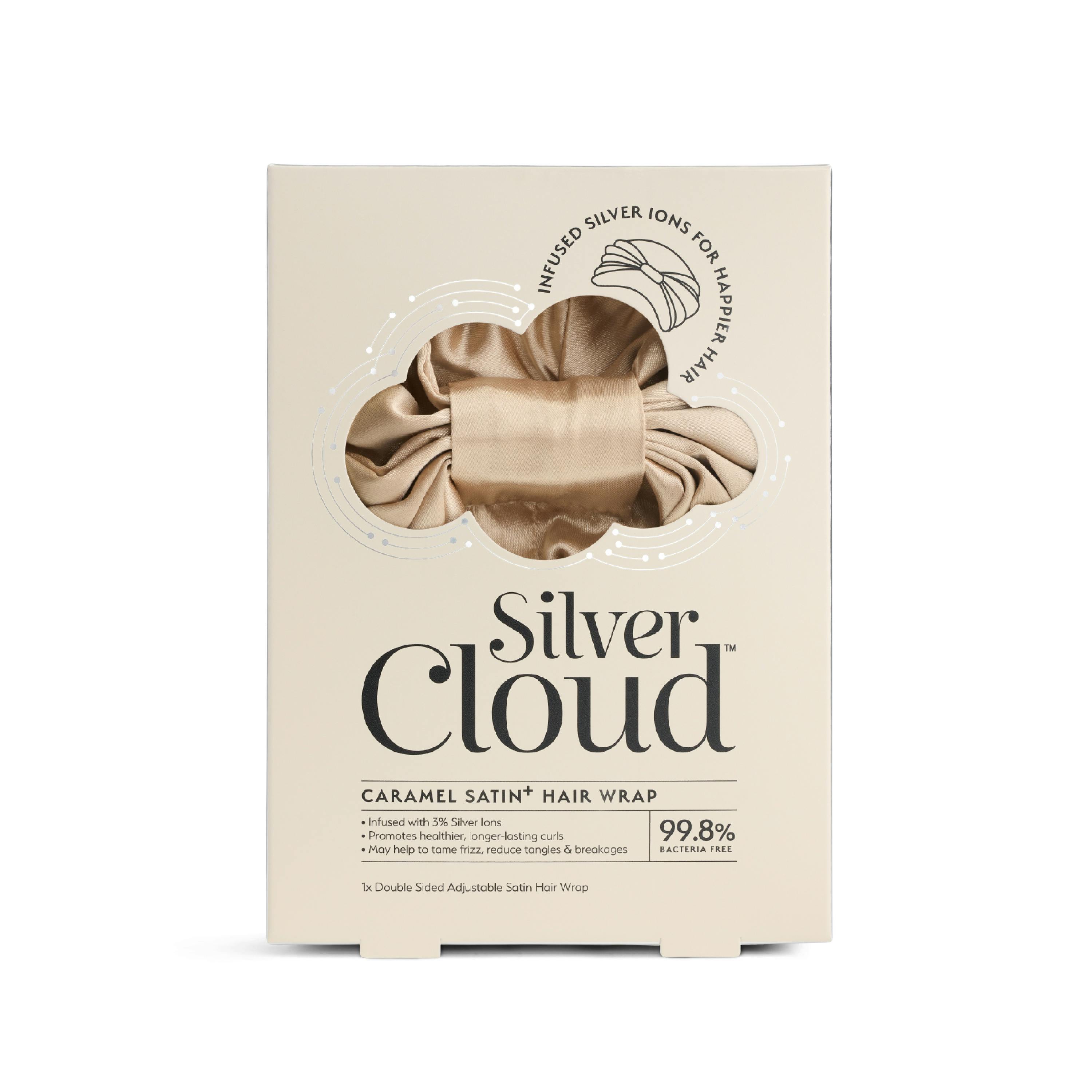 Silver Cloud Beauty Cloud Hair Wraps Infused With Ions - Caramel