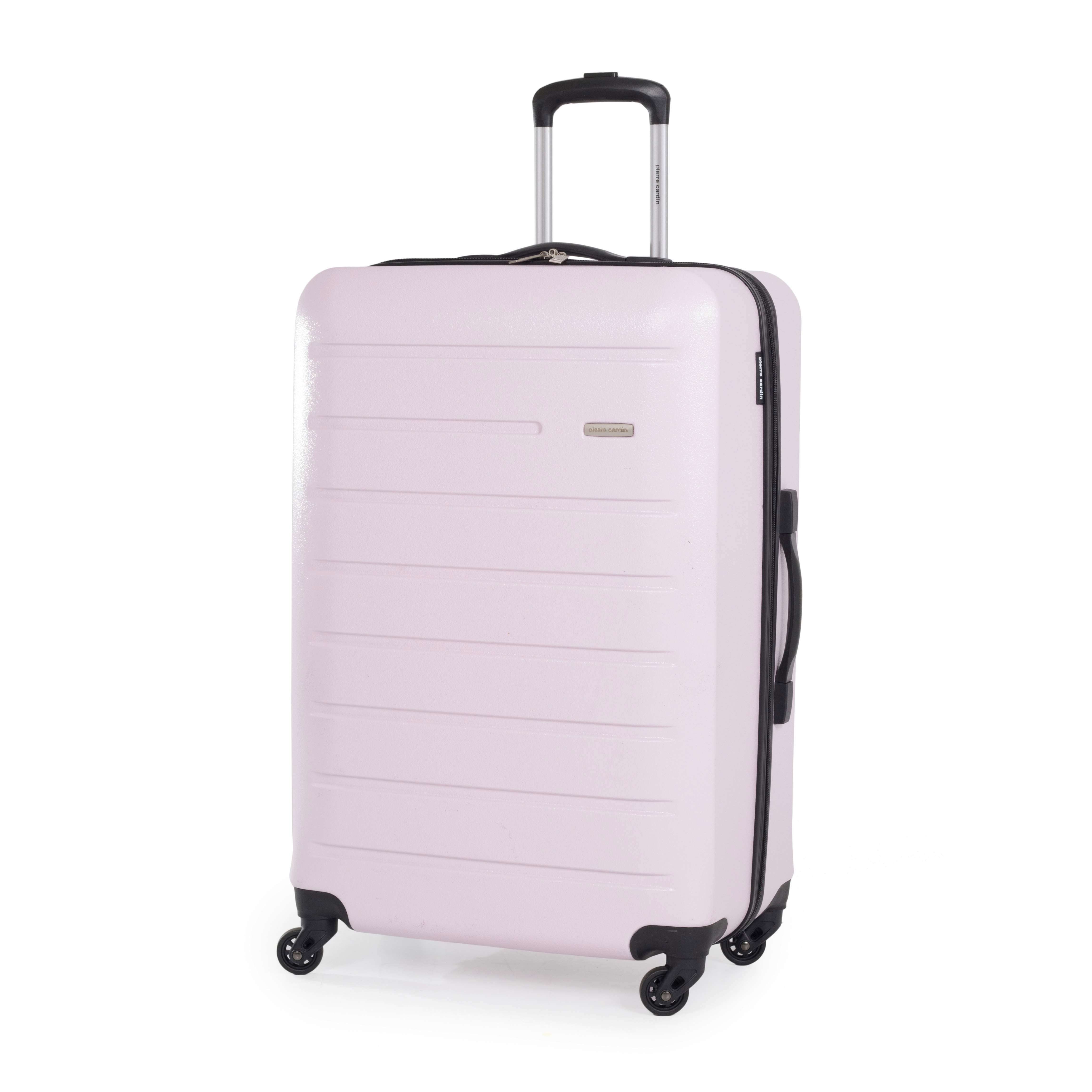 Pierre Cardin Voyager Hard Shell Lightweight Luggage 4 Wheel Durable Travel Suitcase - Large - 102 Ltrs - Abs