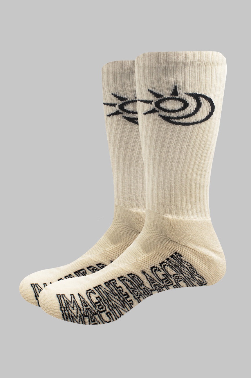 Paradiso Clothing Unisex White Imagine Dragons Follow You Socks