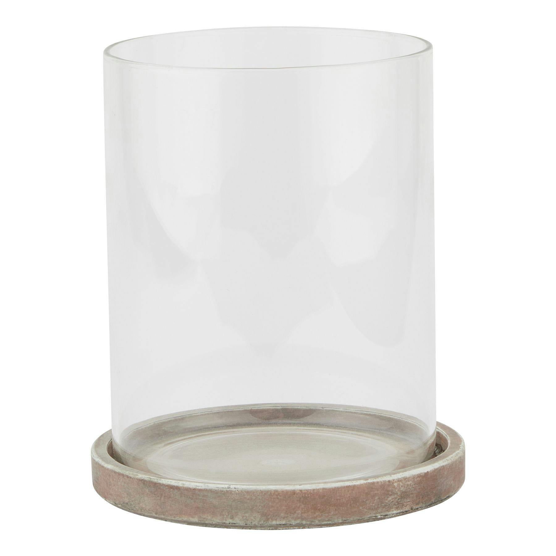 Hill Interiors Brown Large Hurricane Lantern - One Size