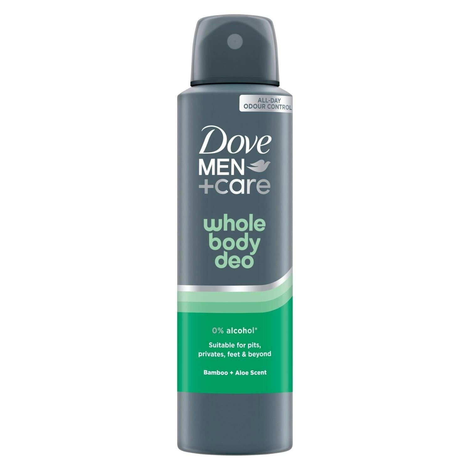 Dove Men+Care Whole Body Deodorant Spray Bamboo&Aloe 72H Protection, 6x150ml - Image 8