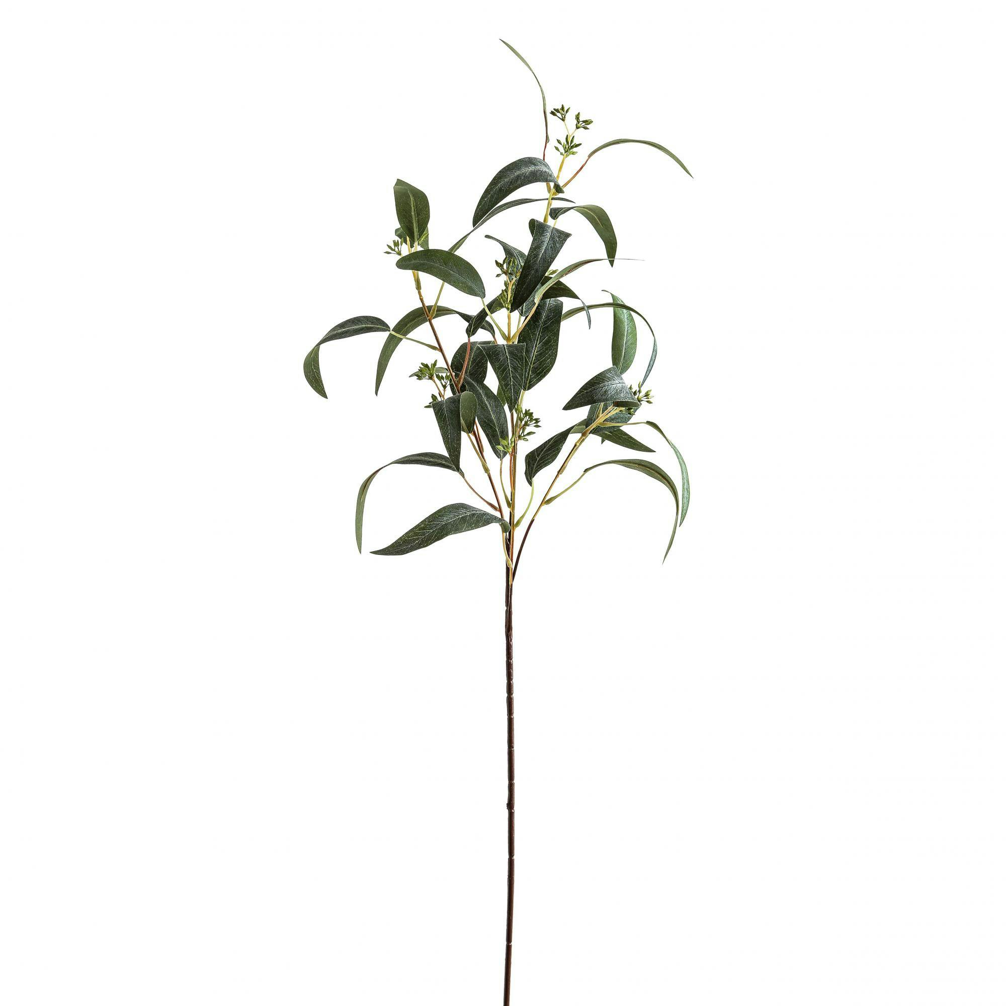 Hill Interiors Seeded Eucalyptus Artificial Plant - Green - Image 2