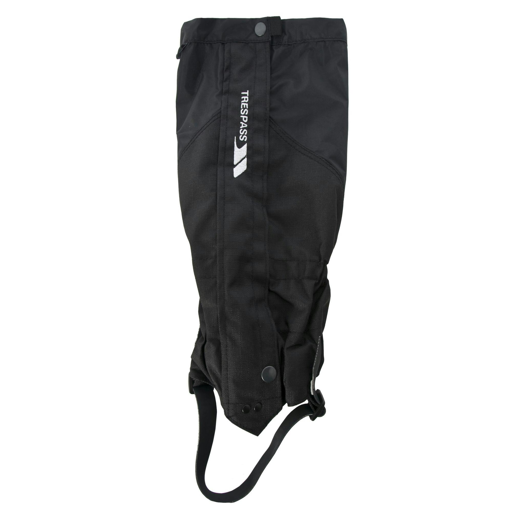 Trespass Unisex Black Adults Nanuk Performance Gaiter (Pack Of 1) - L/Xl