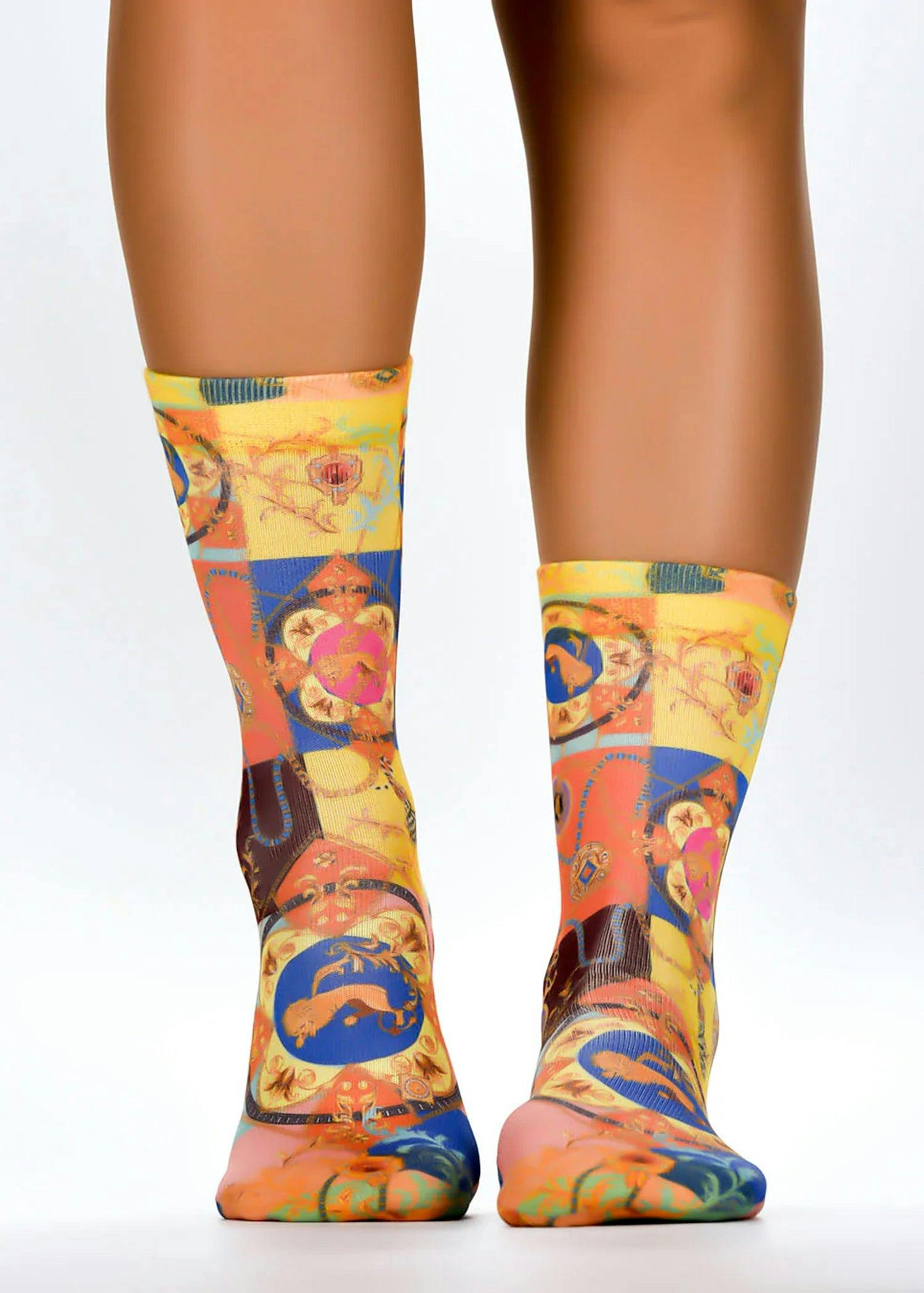 Jemsox Women's Baroque Ii Novelty Gift Socks