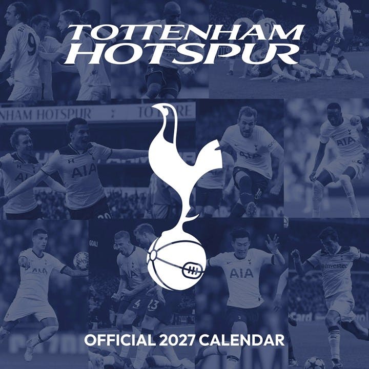 Tottenham Hotspur FC Legends 2027 Square Calendar - Image 8