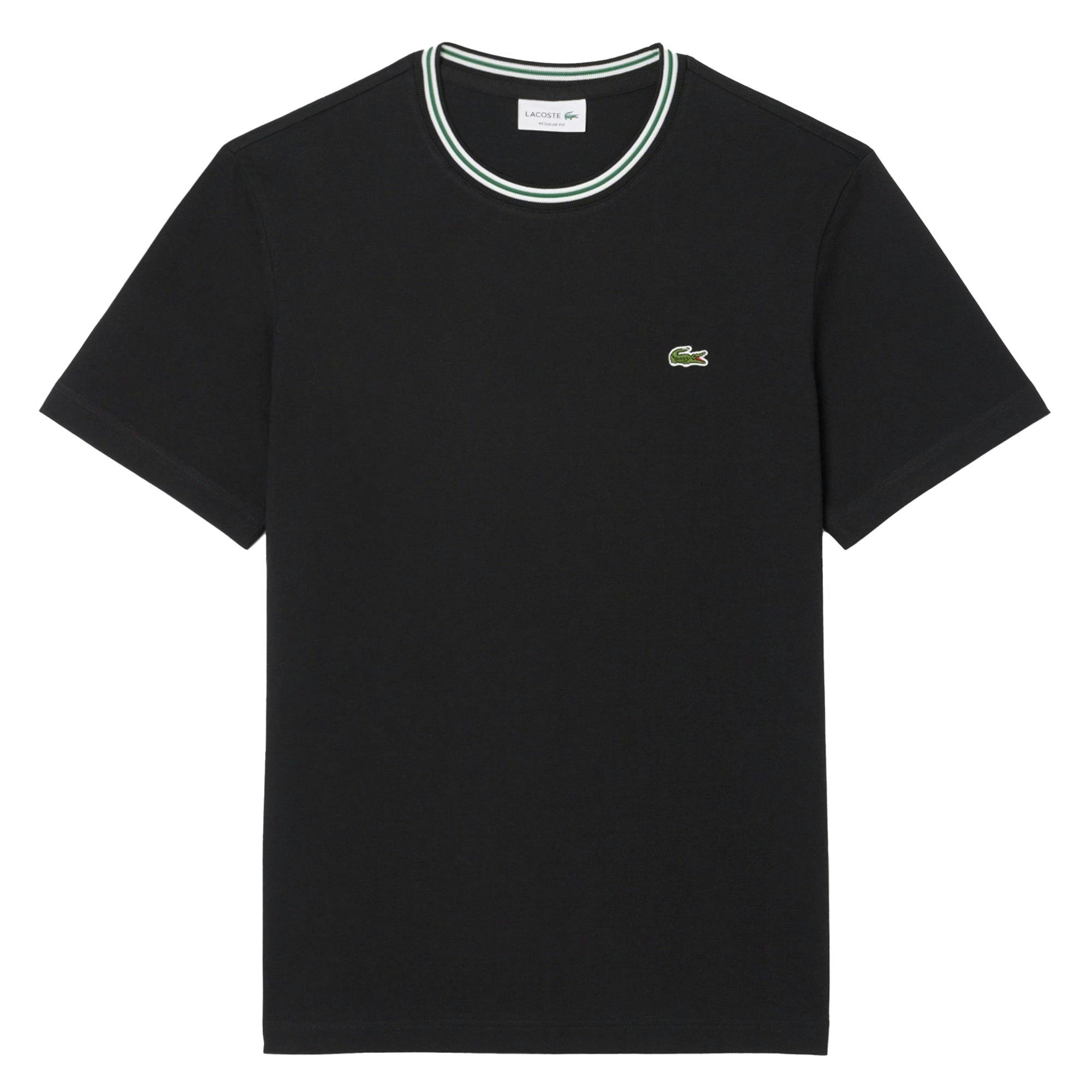 Lacoste Black Th9903 T-Shirt - Medium
