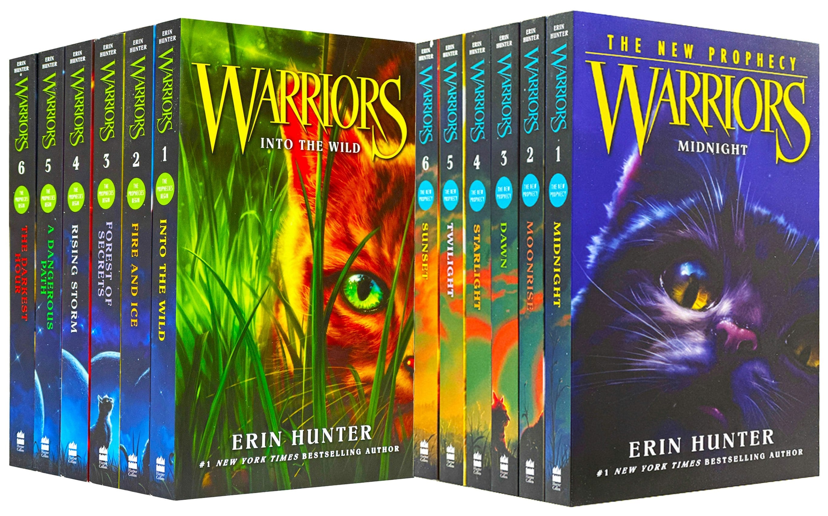 Warrior Cats Collection Erin Hunter 12 Books Set The New Prophecy, The Warriors - Image 6