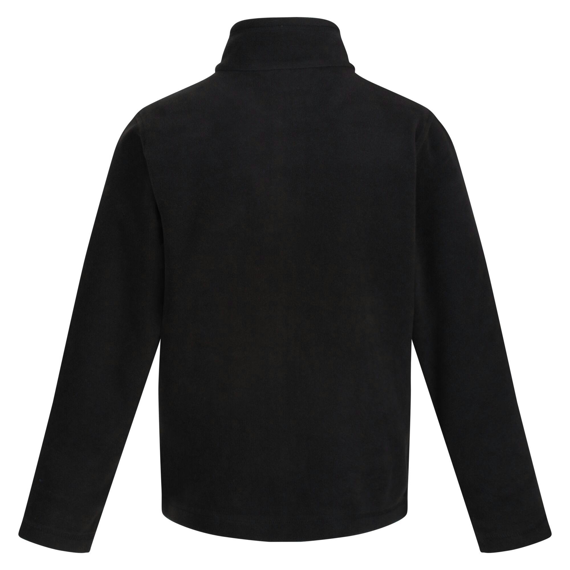 Regatta Unisex Kids Black Professional Kids Full Zip Fleece - 5-6 Years - 100% Polyester
