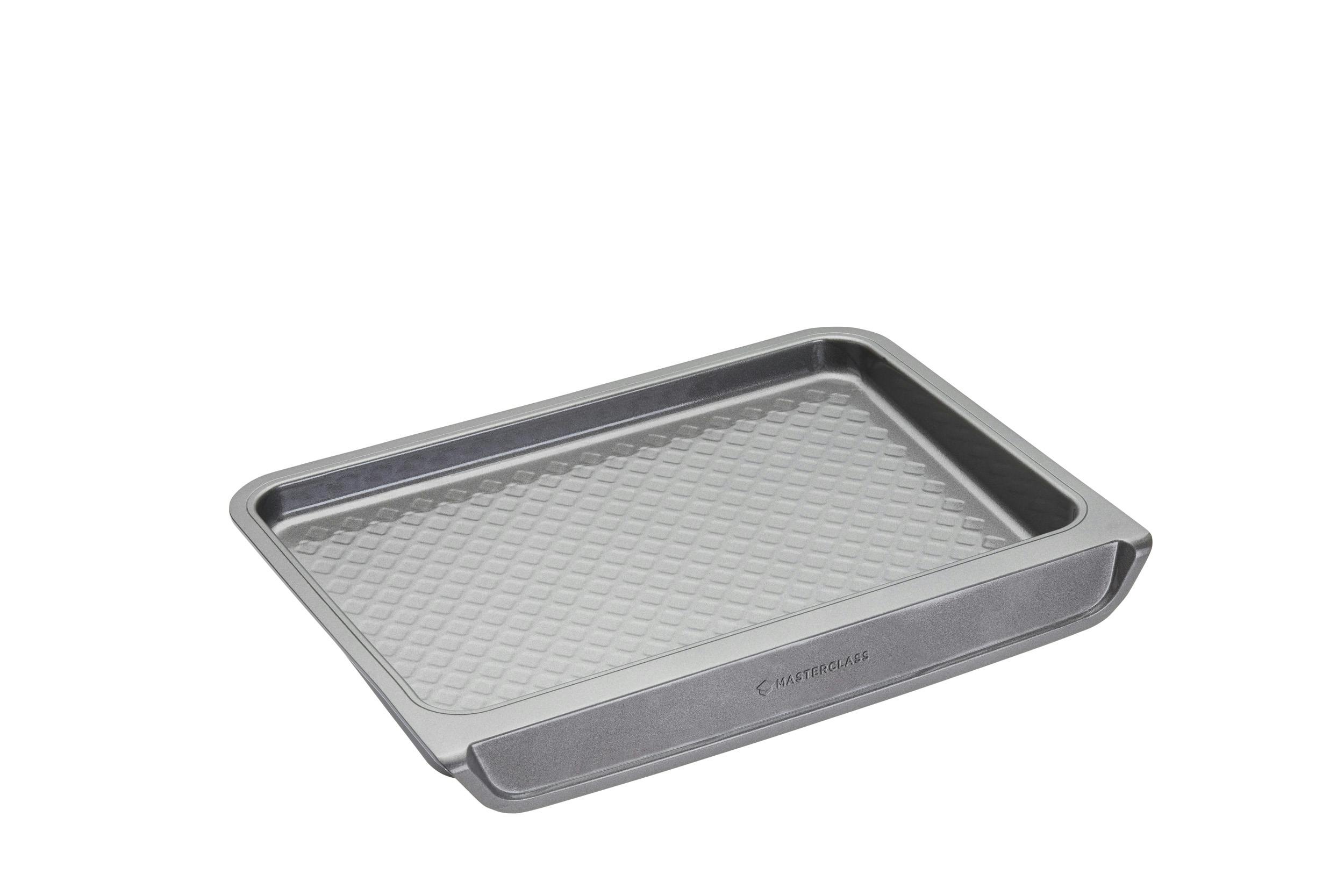 Rackhams Grey Smart Stack Non-Stick 40.5Cm X 31Cm Baking Tray - Steel - Baking Tray