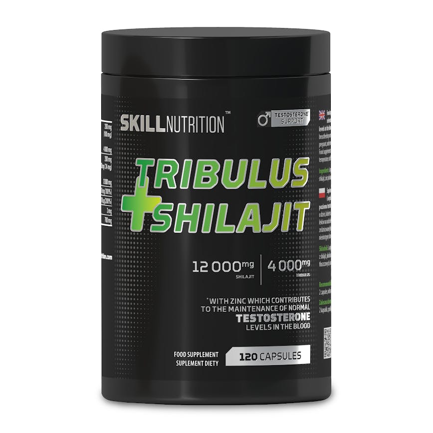 Skill Nutrition Tribulus + Shilajit - 120 Vegan Caps