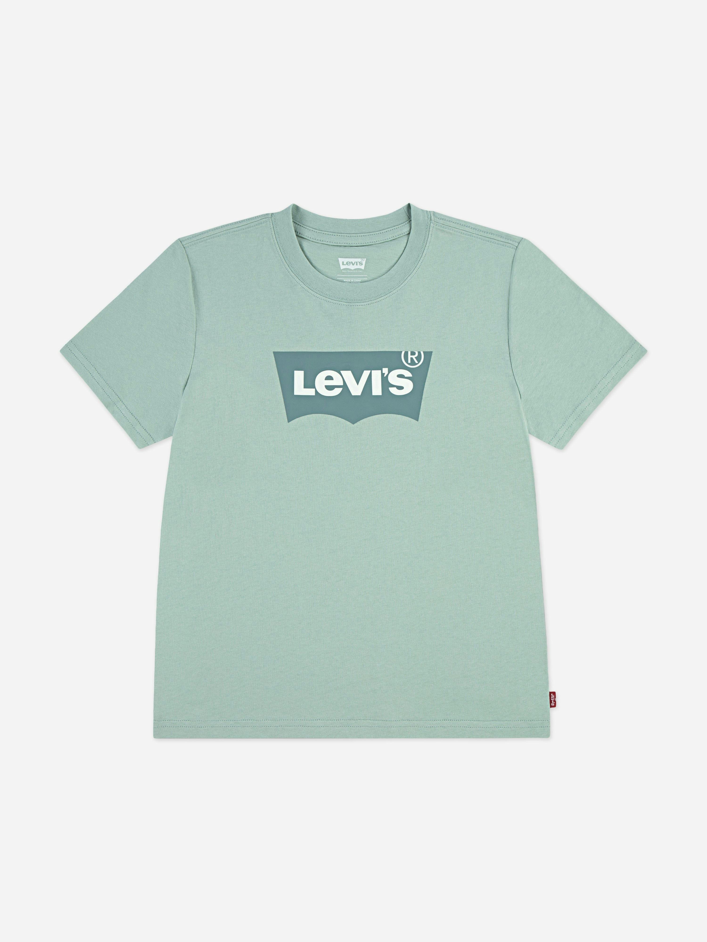 Levi's Kids Wear Boys Green Levi's Batwing T-Shirt In - 12 Yrs