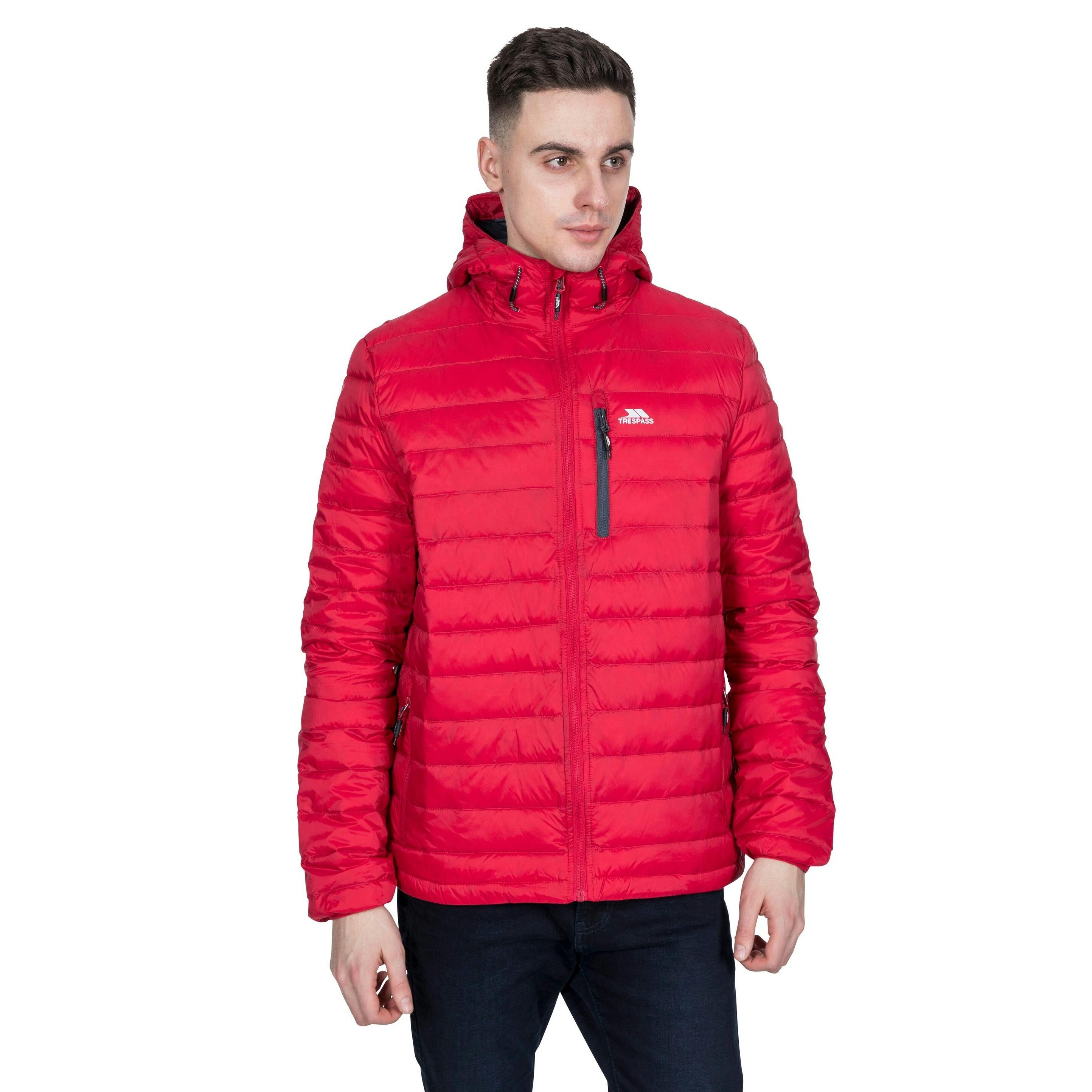 Trespass Mens Digby Down Jacket - Red - Size 2XL - Image 3