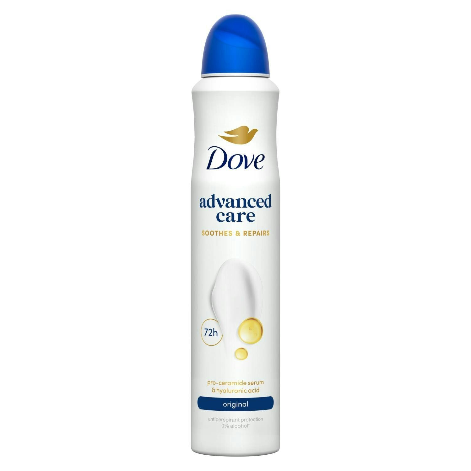 Dove Advanced Care Anti-Perspirant Deodorant Original 72H Protection 12X200ml