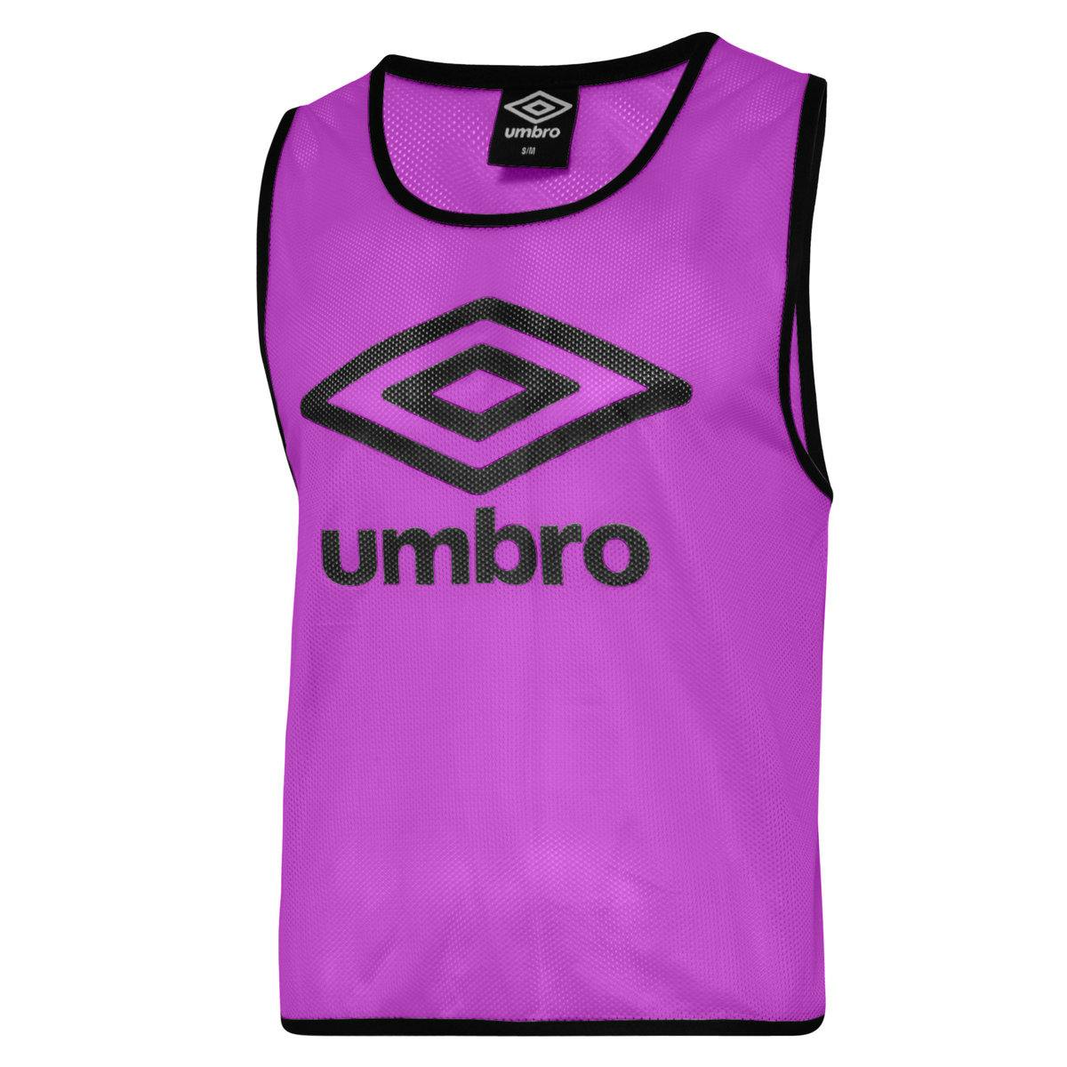Umbro Purple/Black Kids Training Bib - L-Xl