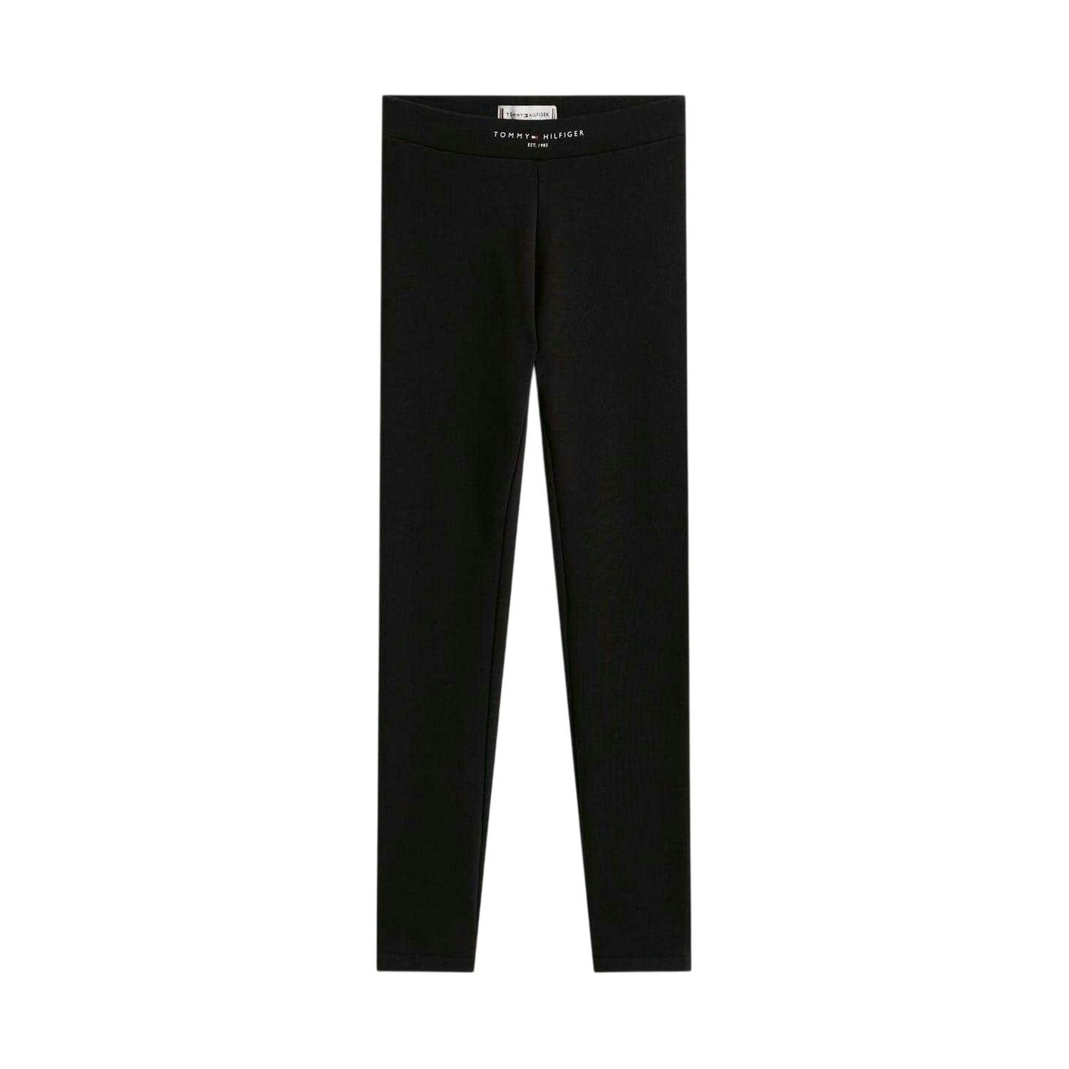 Tommy Hilfiger Black Kids Sweatshirt & Jogging Bottoms - 6 Years - 64% Cotton/36% Recycled Polyester