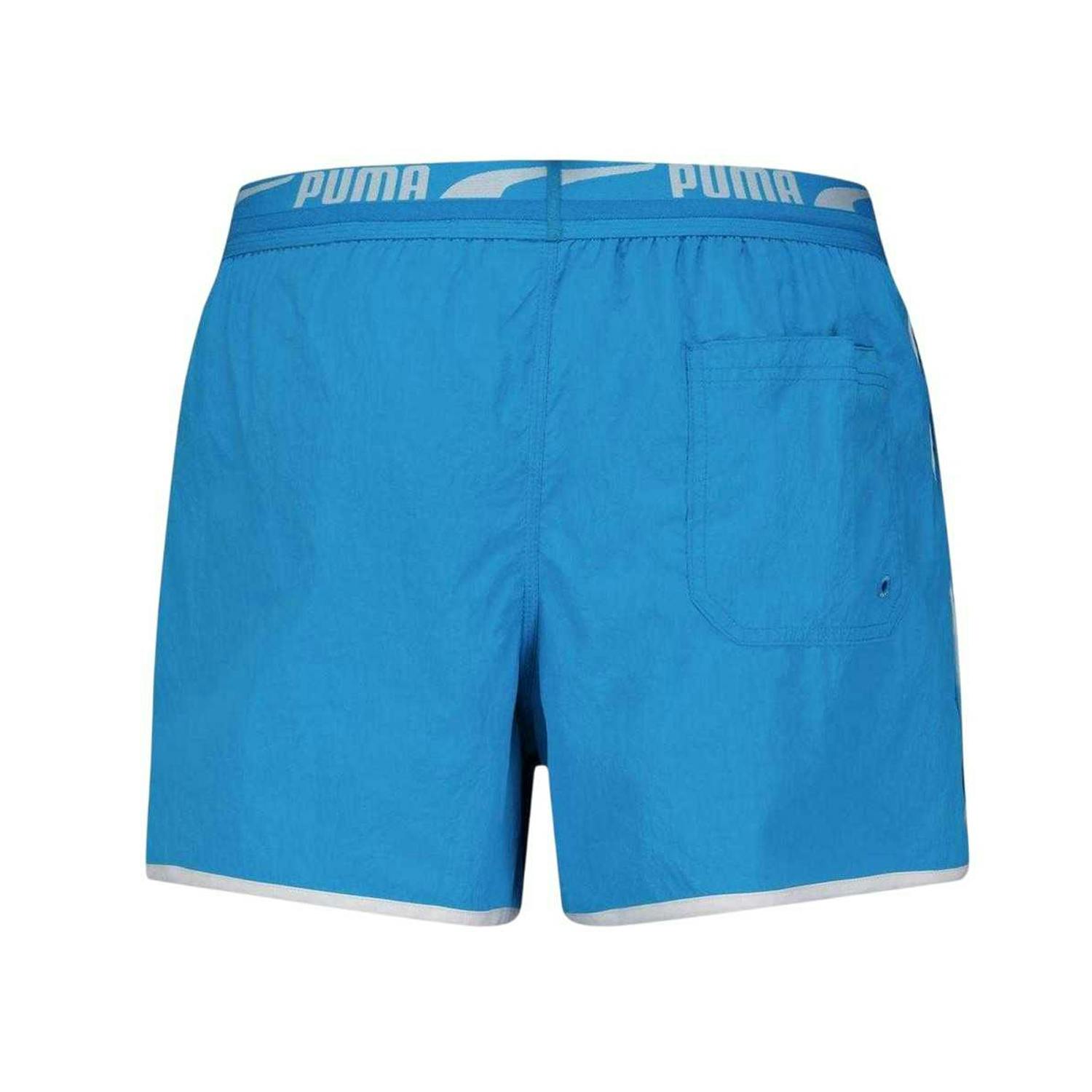 Puma Men's Purple Lightweight Swim Shorts - Violet - Xs - Violet - 100% Polyester