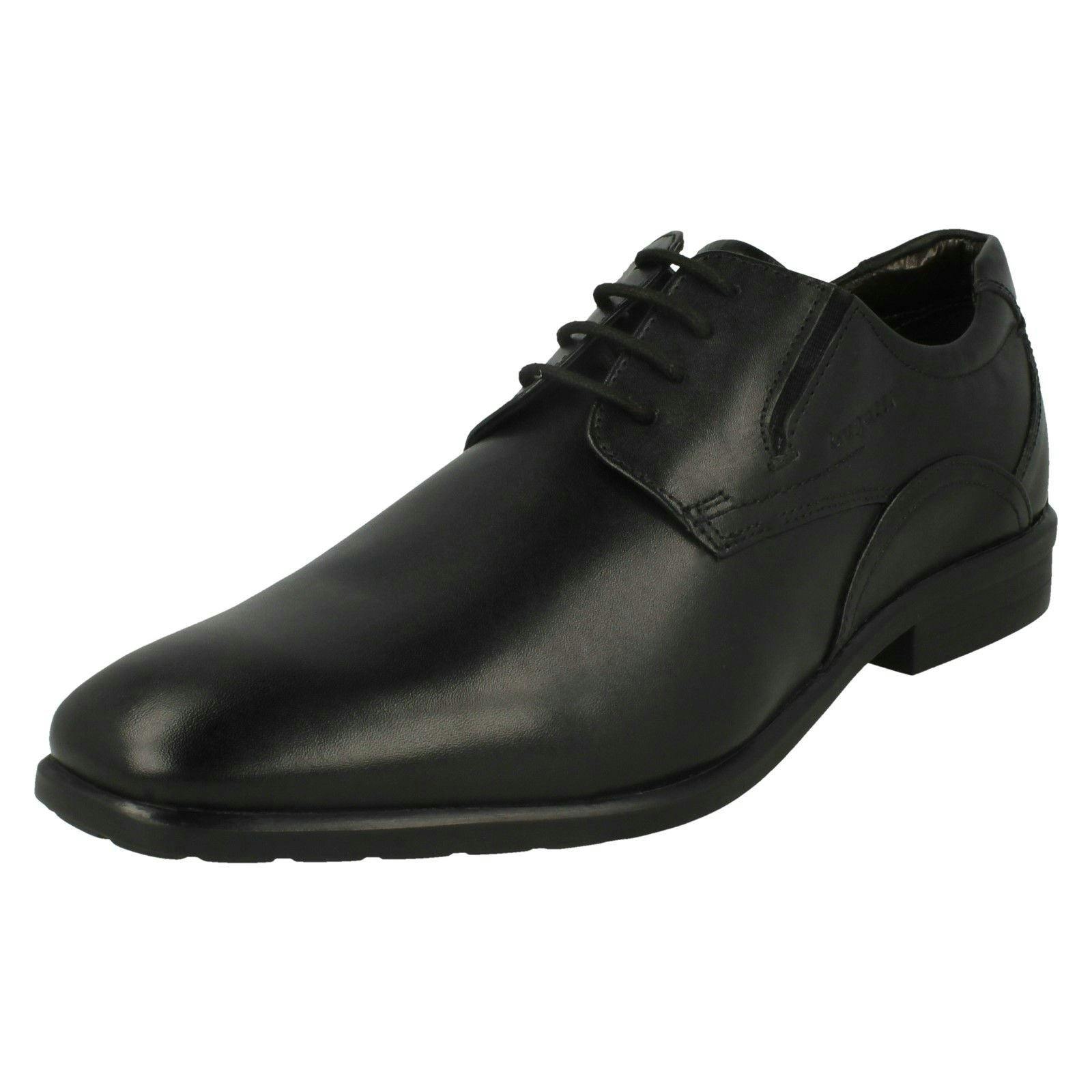 Bugatti Men's Black Formal Lace Up Shoes 313-22001-1000 - Uk 7.5