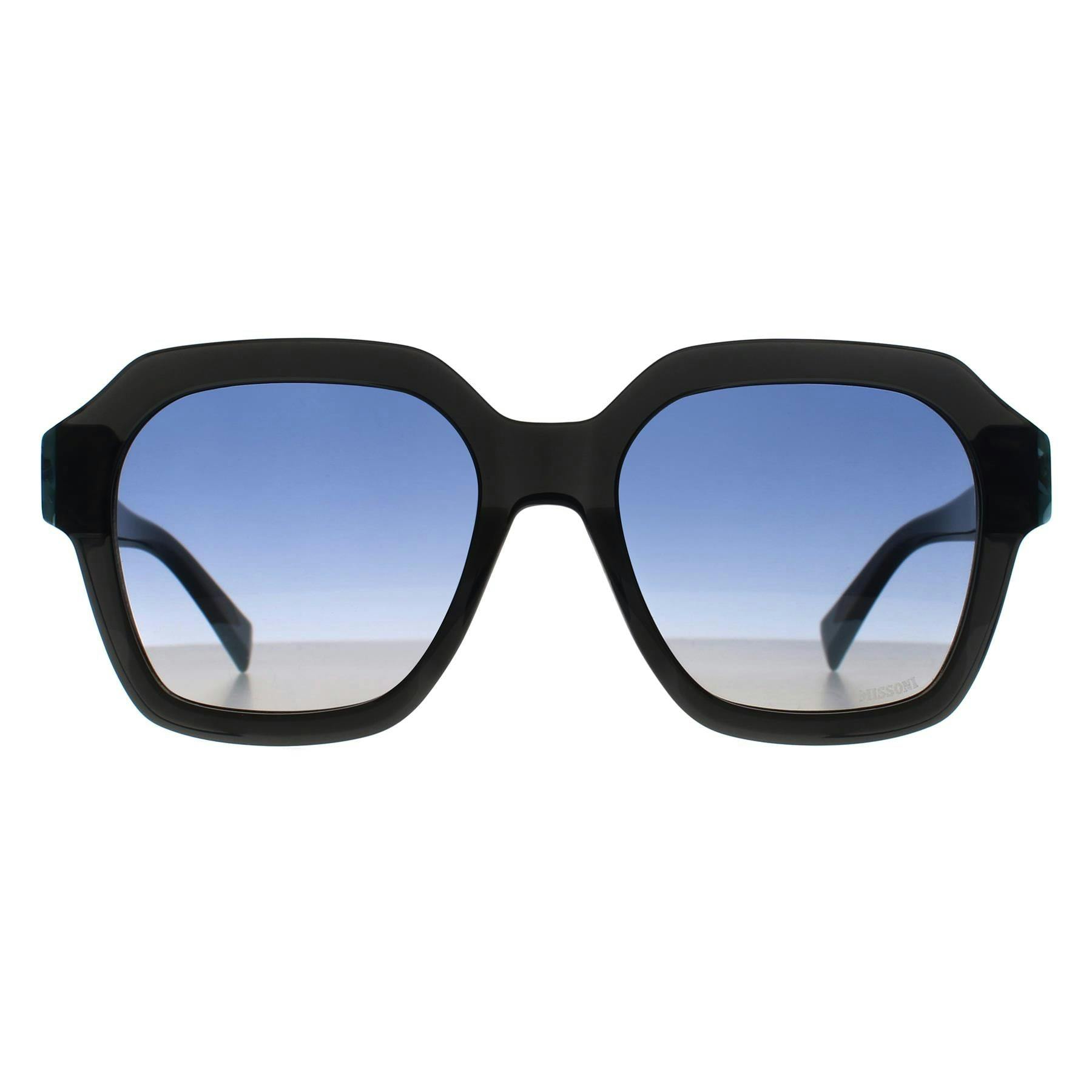Missoni Dark/Grey/Blue Sunglasses Mis 0130/G/S Kb7 Uy Gradient