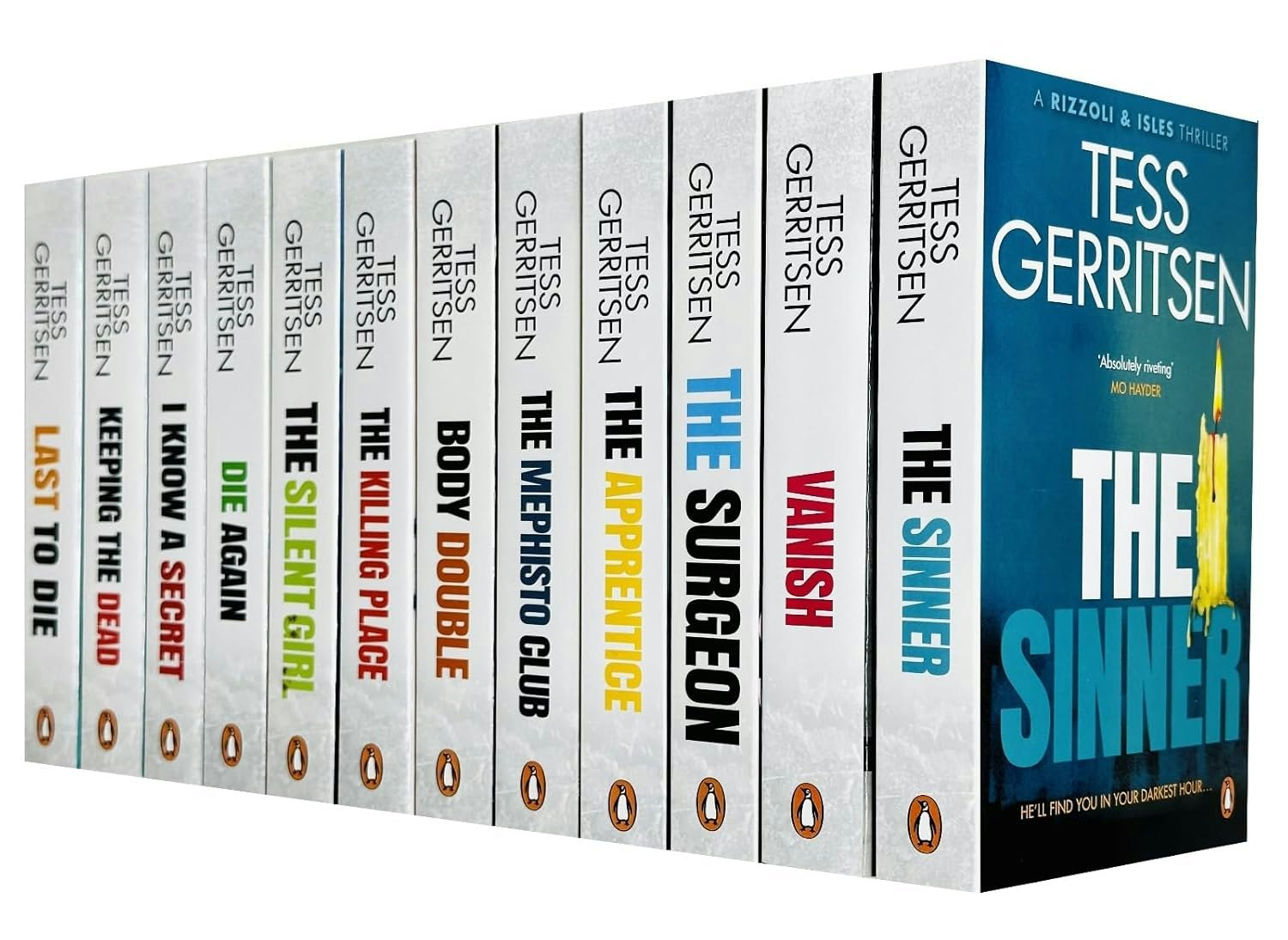 Bantam Books Girls Tess Gerritsen Rizzoli And Isles Thriller Books Collection Set Apprentice I Know A Secret Last Size 12