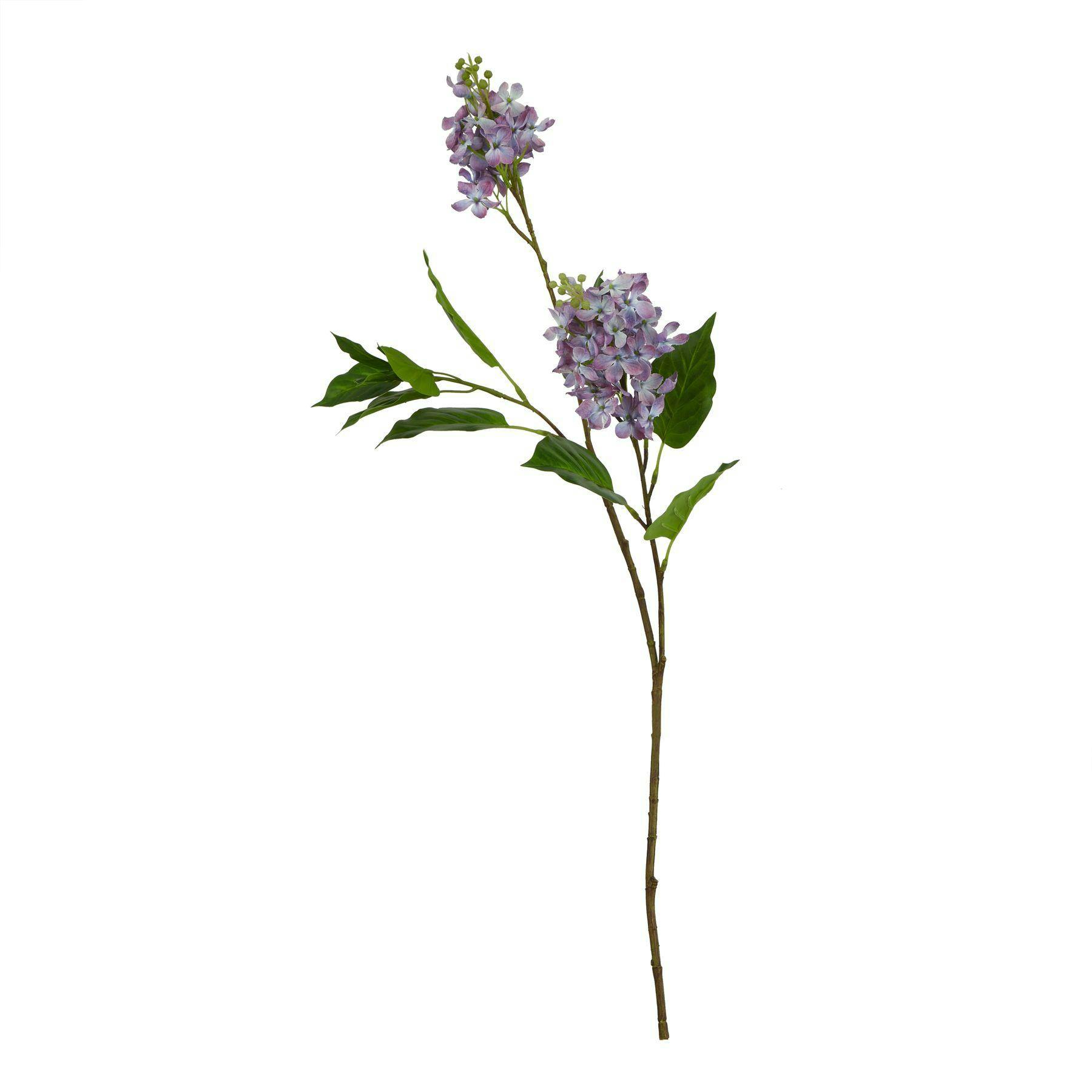 Hill Interiors Lilac/Purple The Natural Garden Collection Artificial Flower - One Size