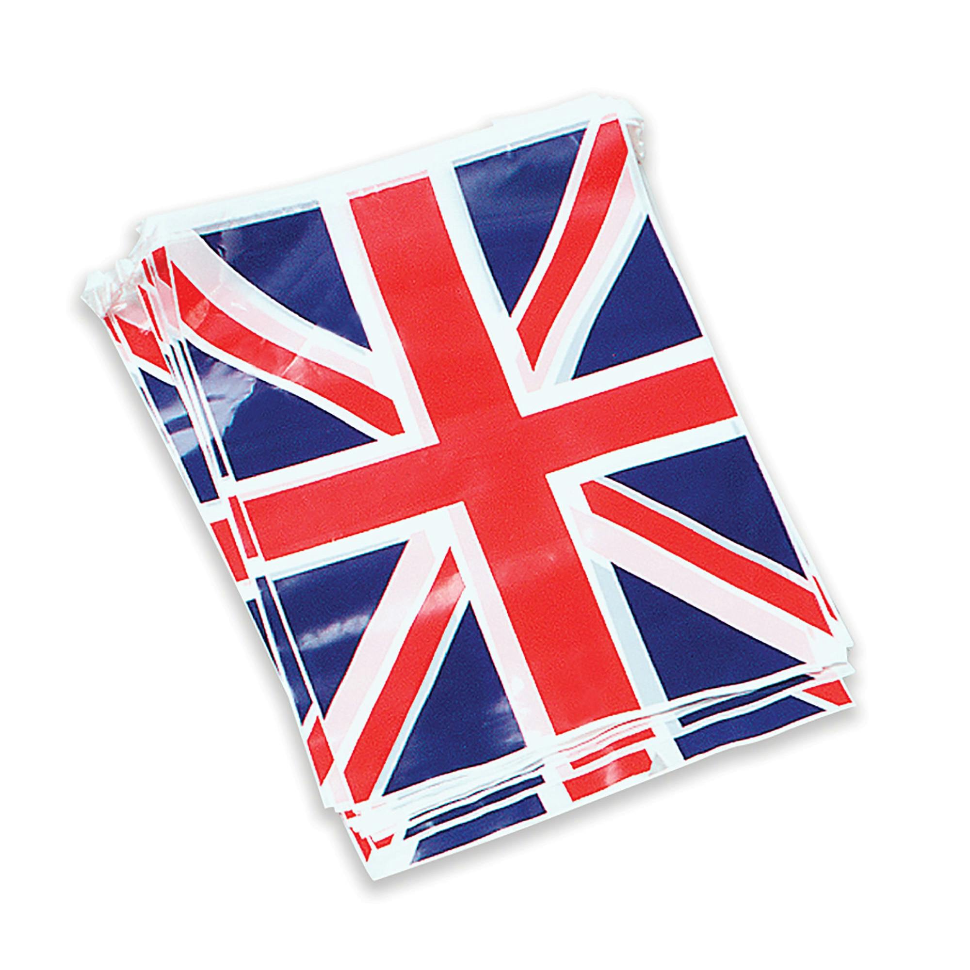 Bristol Novelty Red/Blue/White Union Jack Bunting - One Size