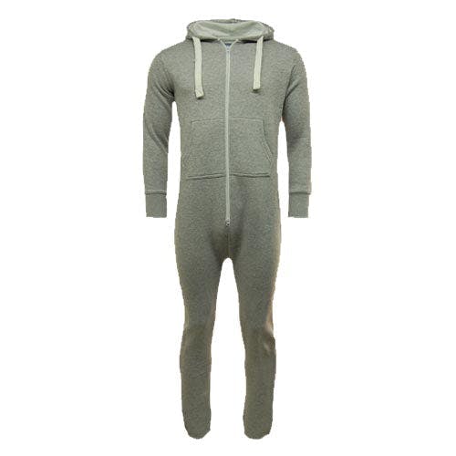 Coolandnew Unisex Light/Grey Adults Plain Onesies - S