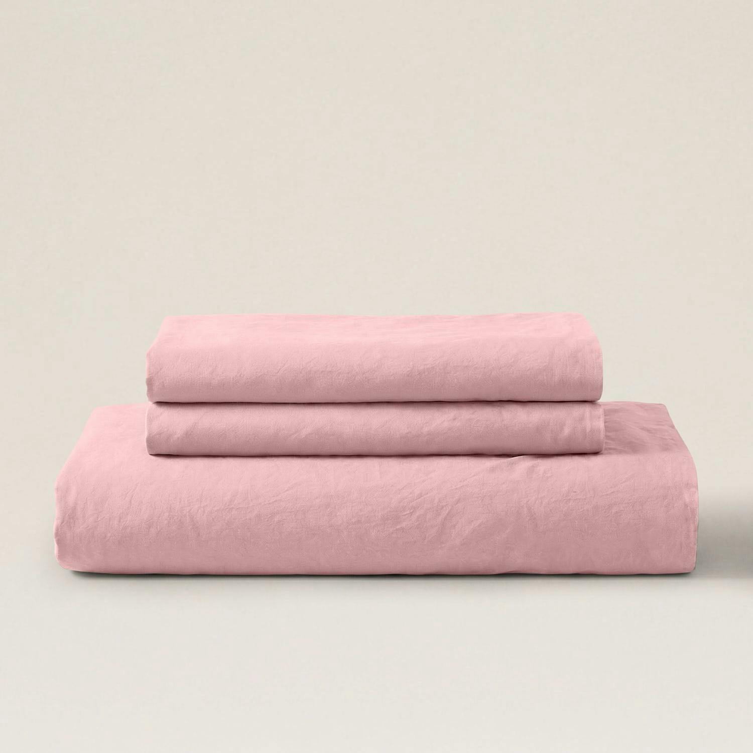 Rackhams Pink Percale Duvet Cover Set - King - Standard