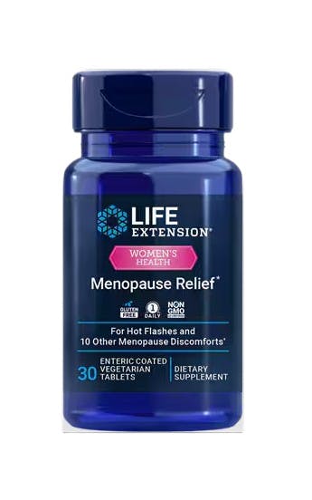 Life Extension Menopause 731 Relief Menopause Discomforts 30 Vegetarian Tablets - Image 7