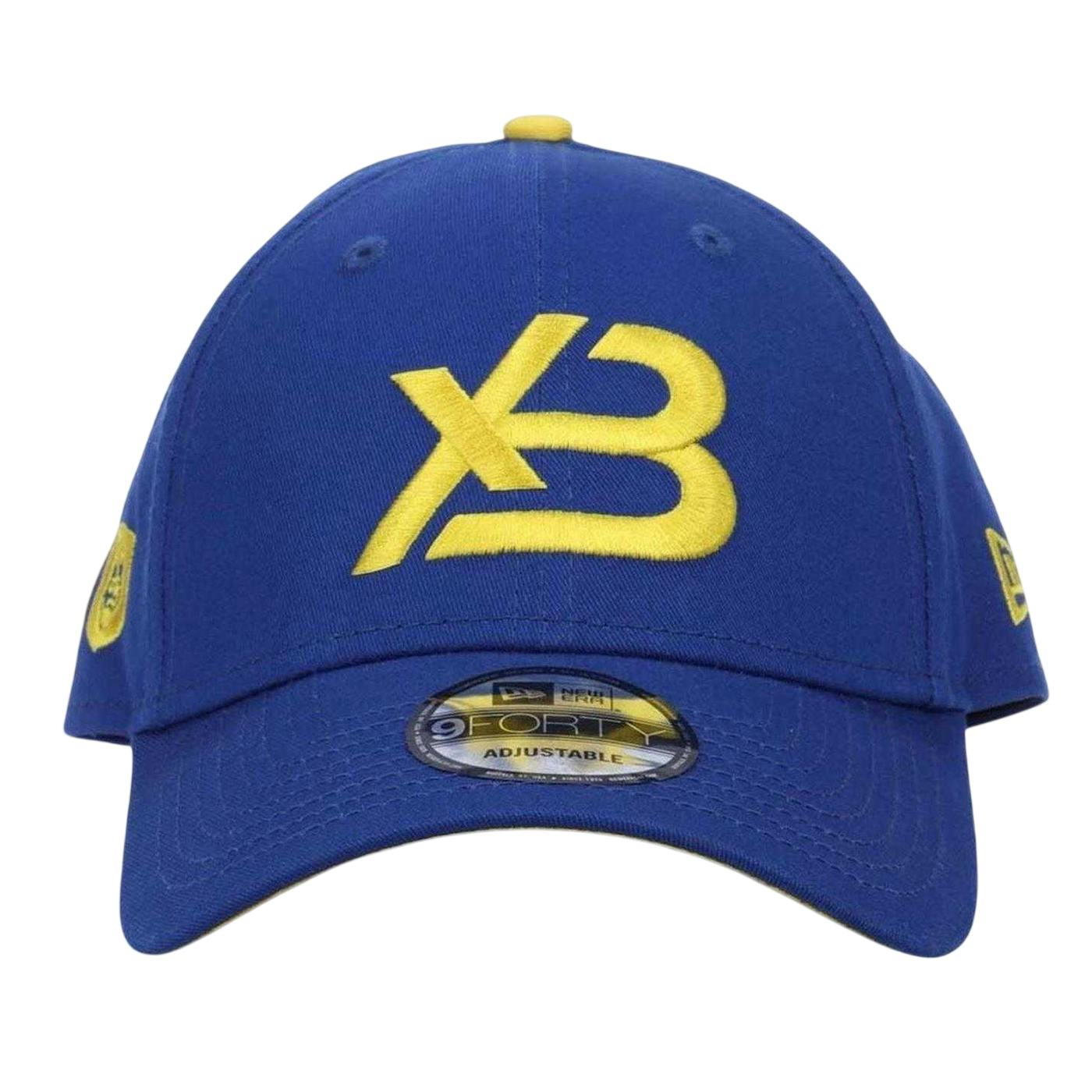 New Era Men's Blue Core 9Forty Xbuyer Embroidered Logo Cotton Baseball Cap In - Image 3