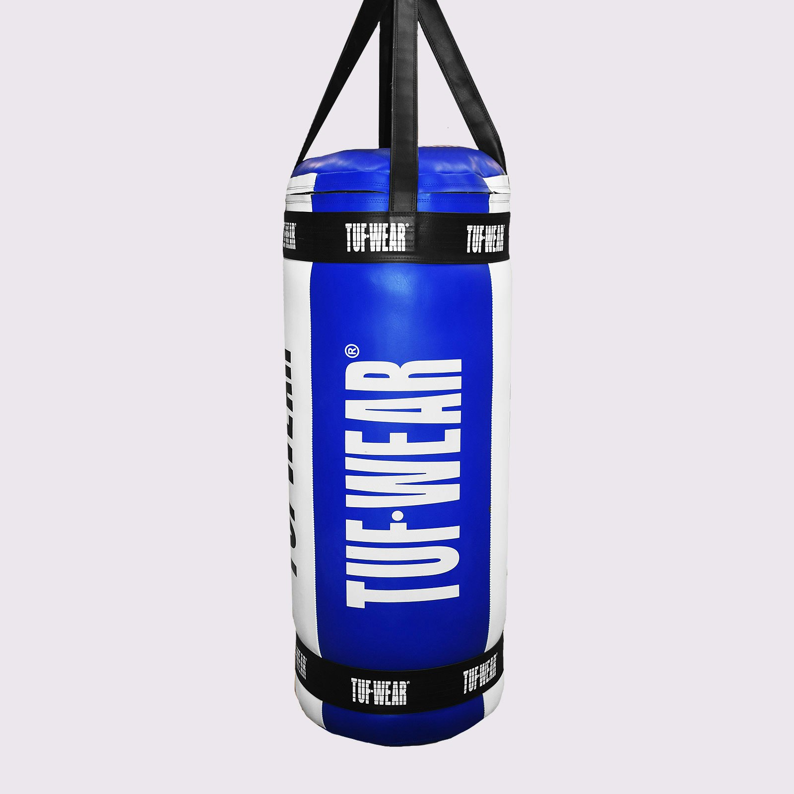Tuf Wear Blue/White Balboa 4Ft (20 Inch Diameter) Jumbo Punchbag 60Kg - / - 4Ft