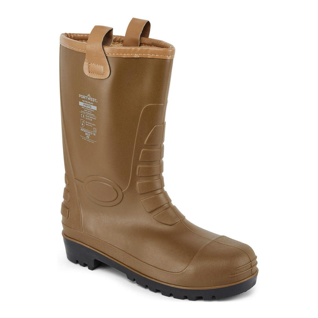 Portwest Neptune Rigger Boot S5 Ci - Tan - Uk 14 | Eu 49 - Image 4
