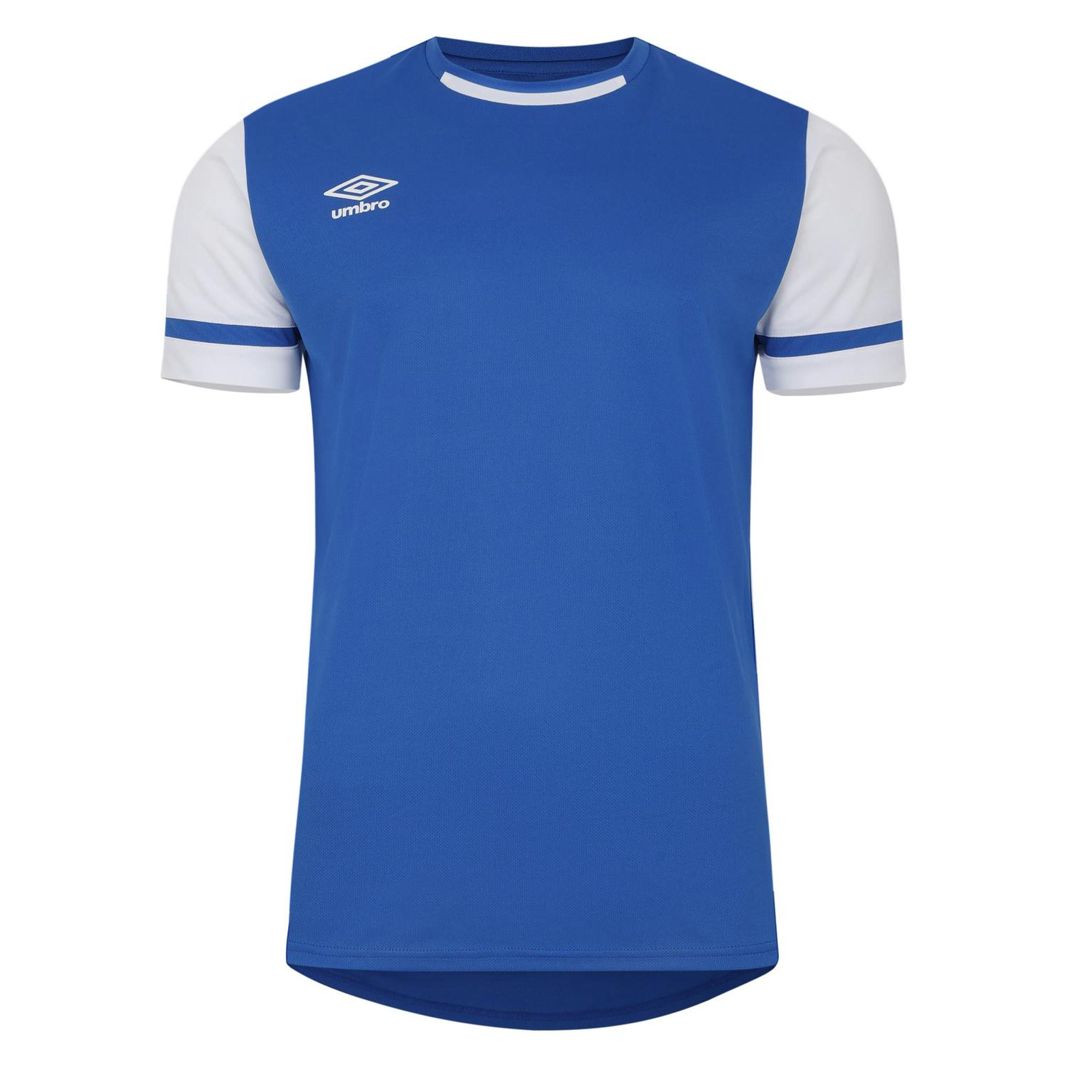 Umbro Blue/White Childrens/Kids Cavelle Jersey - Royal /Brilliant - 13 Years - Royal /Brilliant - 100% Polyester