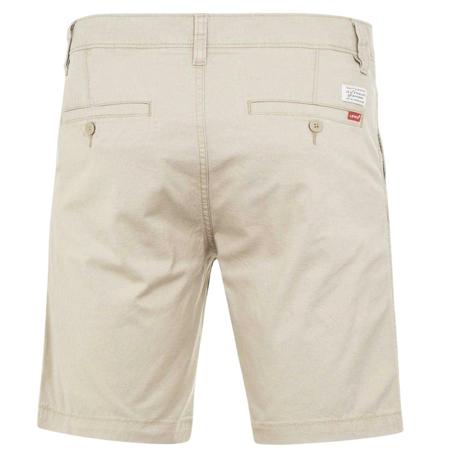 Levis Men's Logo Chino Shorts - Chino - 30R - Chino - 98% Cotton/2% Elastane