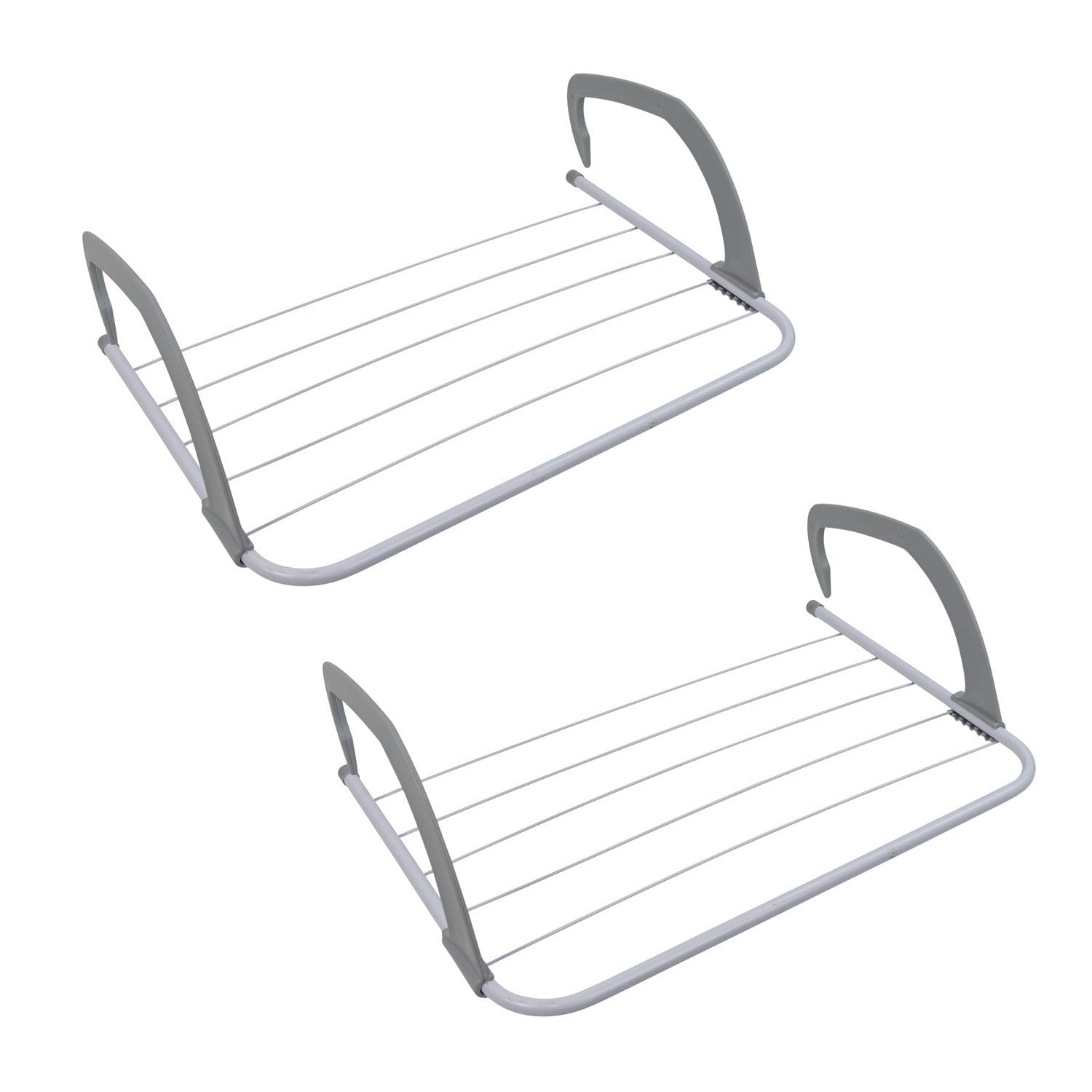 Jvl White Over Door Radiator Clothes Drying Airer-3M, Pack Of 2