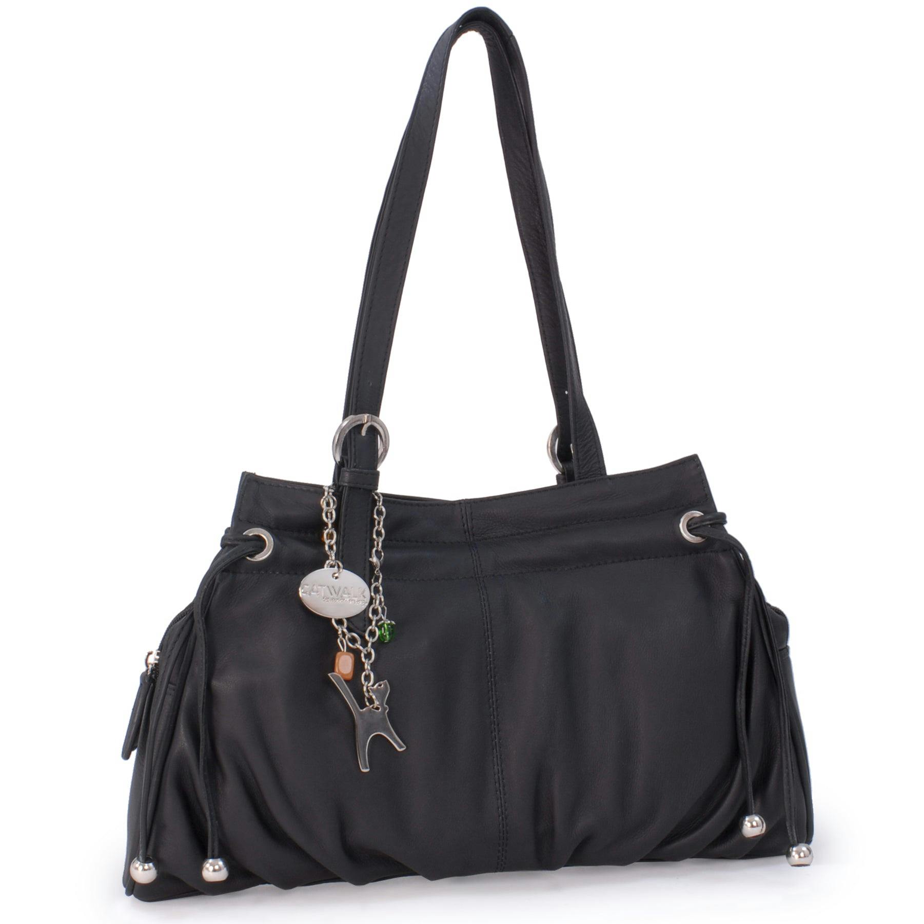 Catwalk Collection Handbags Black Alice - Shoulder Bag