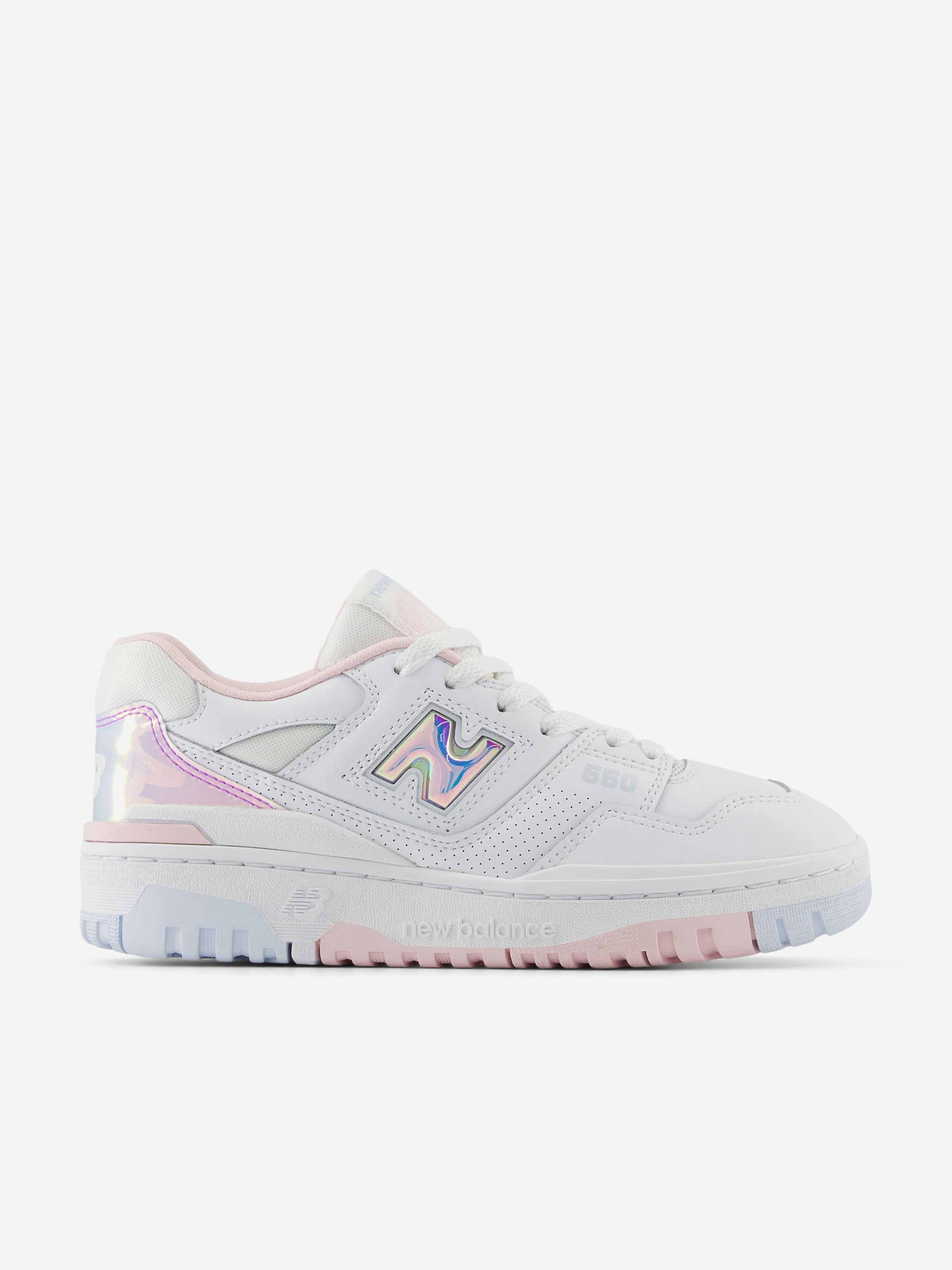 New Balance Girls White 550 Trainers In - Eu 38 Us 5.5 Uk 5