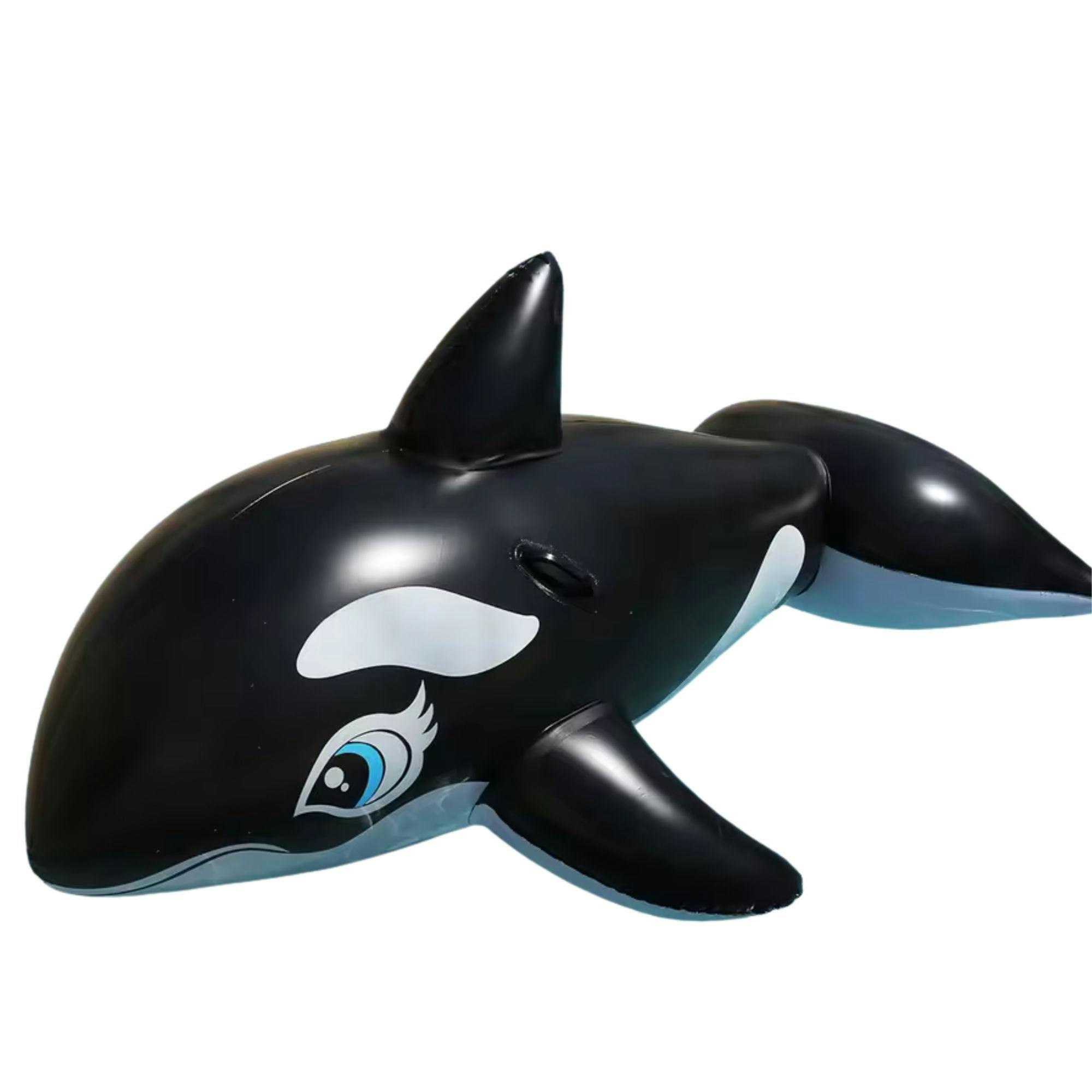 Smartbies Light Intex Whale Ride-On Pool Float | Inflatable Swimming Pool Toy