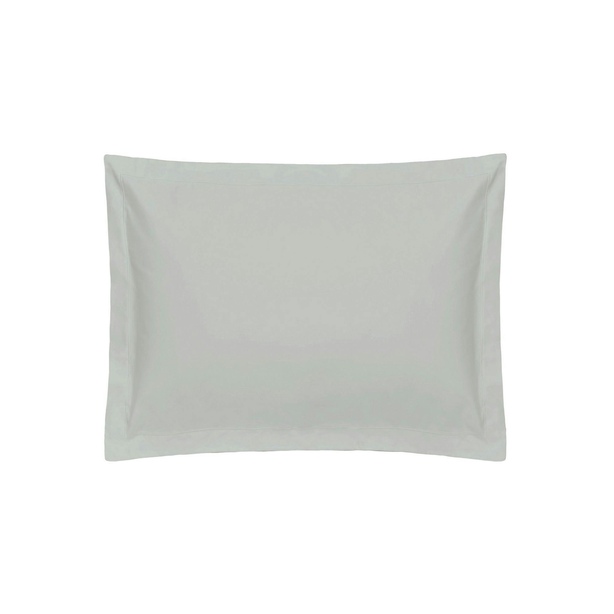 Belledorm 400 Thread Count Egyptian Cotton Oxford Pillowcase - Platinum - M - Platinum - 100% Egyptian Cotton