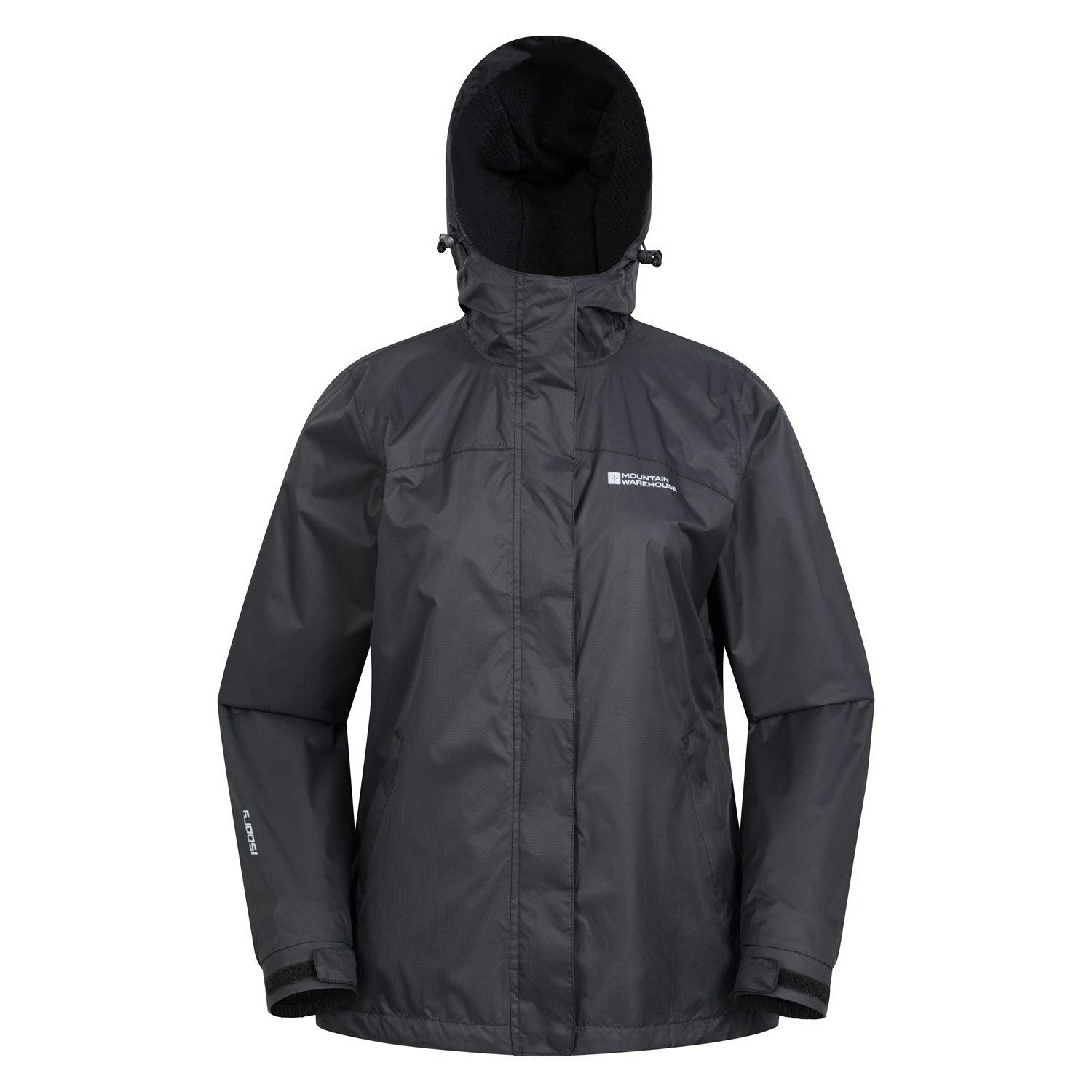 Mountain Warehouse Women's Black / Torrent Waterproof Jacket - Size 12 Uk