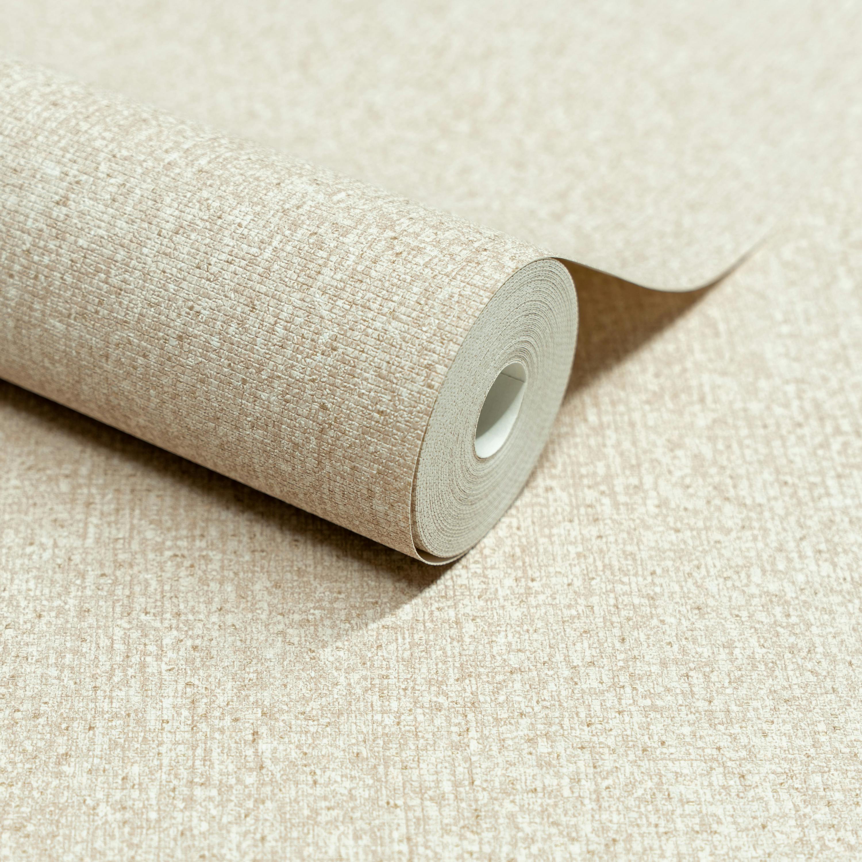 Grandeco Boutique Monroy Semi Plain Embossed Wallpaper - Neutral - Image 2