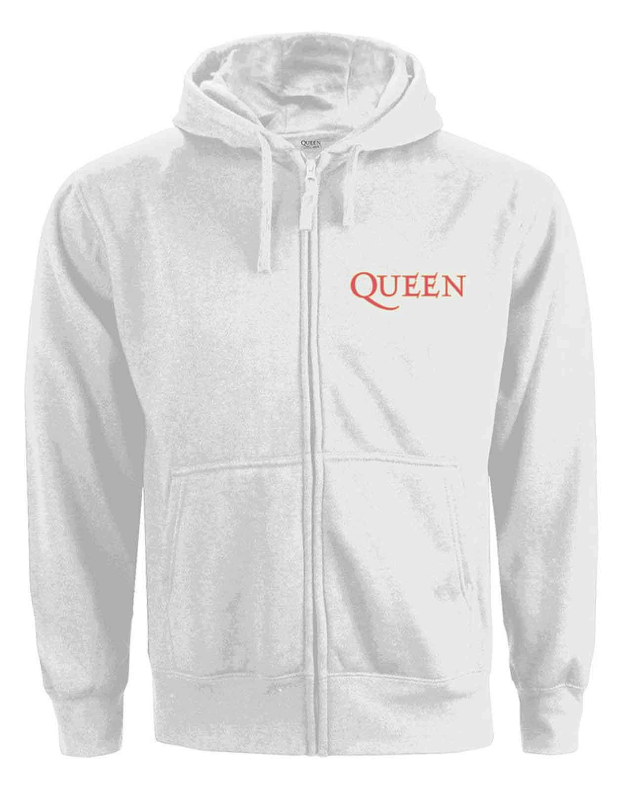 Paradiso Clothing Women's White Queen Classic Crest Hoodie - S