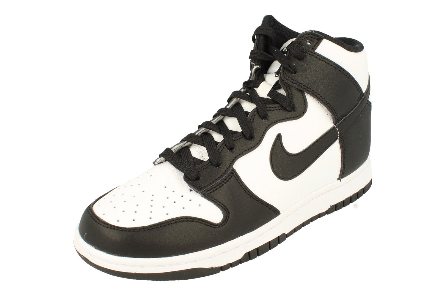 Nike Men's White/Black/Orange Dunk Hi Retro Trainers Dd1399 105 - Uk 11 | Us 12 | Eu 46