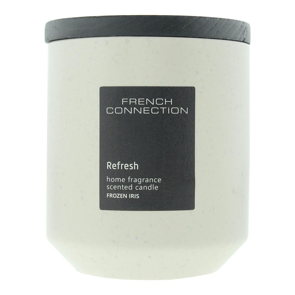 French Connection Iris and Orange Blossom Scented Candle - 37 Hour Burn Time - Image 3