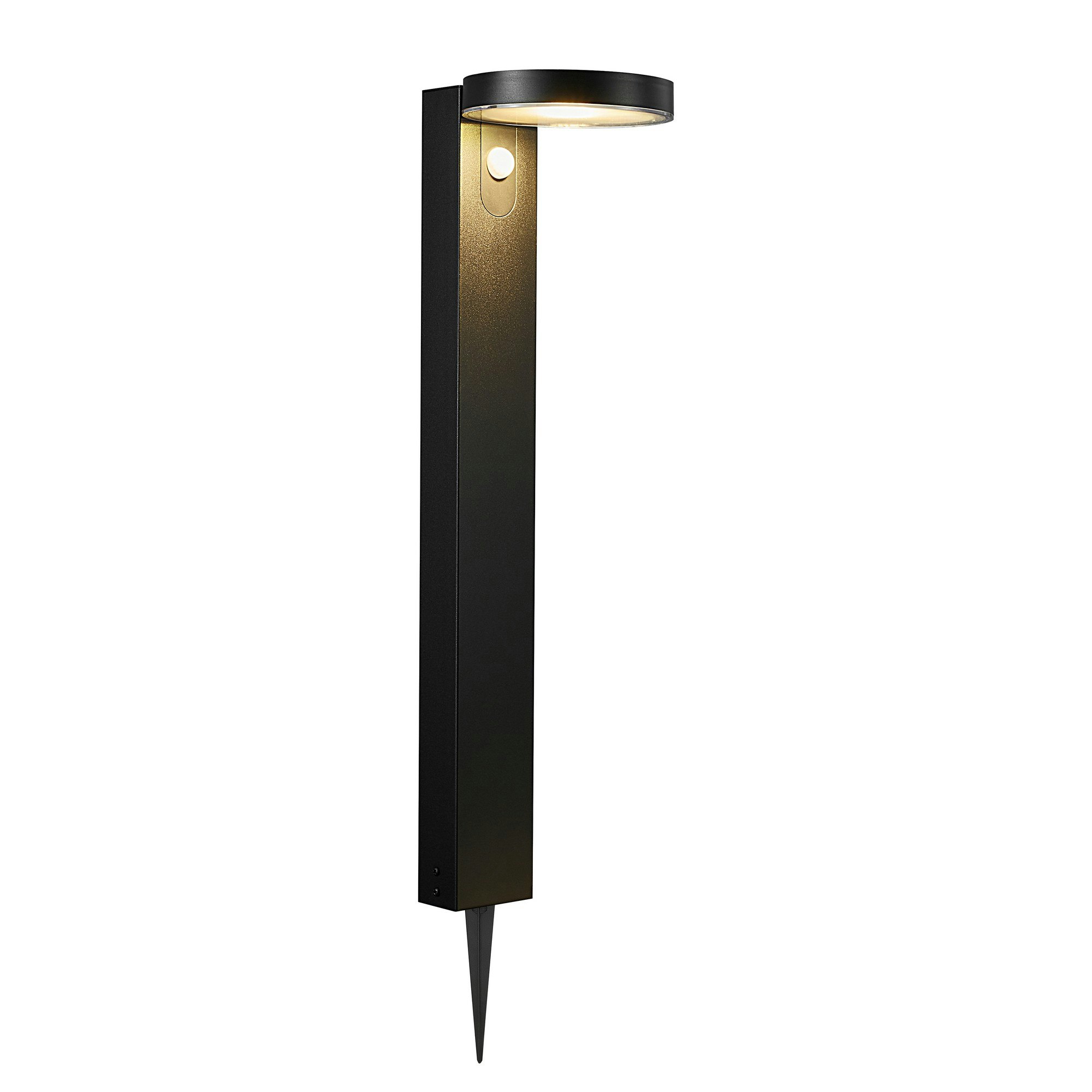 Nordlux Light/Black Rica Round Solar | Garden | - 1