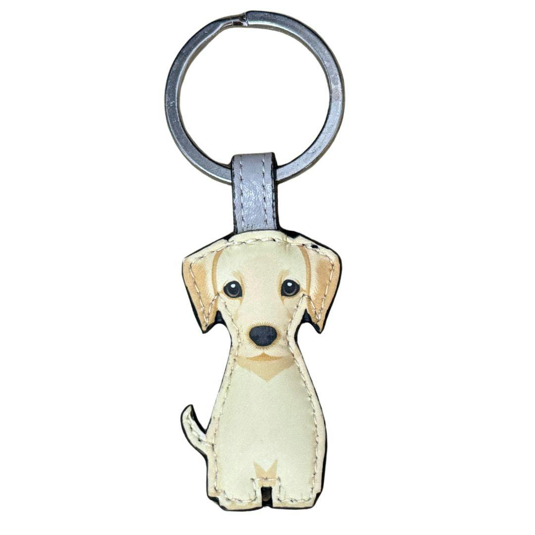 Love Emvy Leather Dog Keyring - Boxer, Dalmation, Terrier, Labrador - Labrador