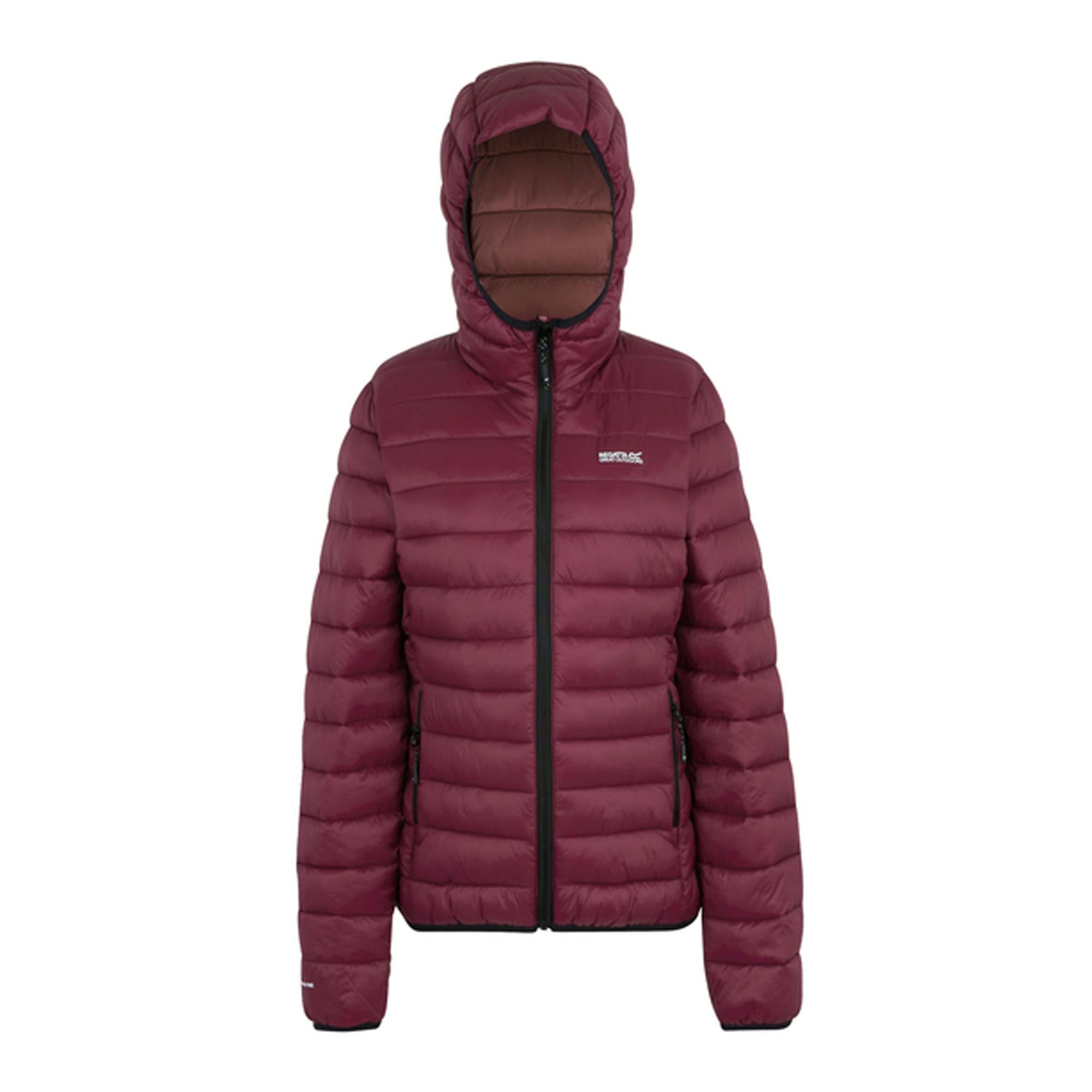 Regatta Women's Dark Marizion Hooded Padded Jacket - Pimento - Pimento - 18 Uk - 100% Polyamide