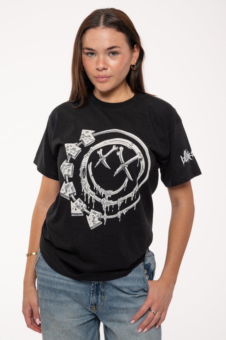 Paradiso Clothing Unisex Black Paradiso Blink-182 Bones T Shirt - Xxl