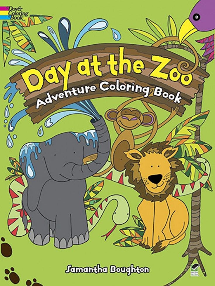 Day At The Zoo Adventure Coloring Book Samantha Boughton - Image 6