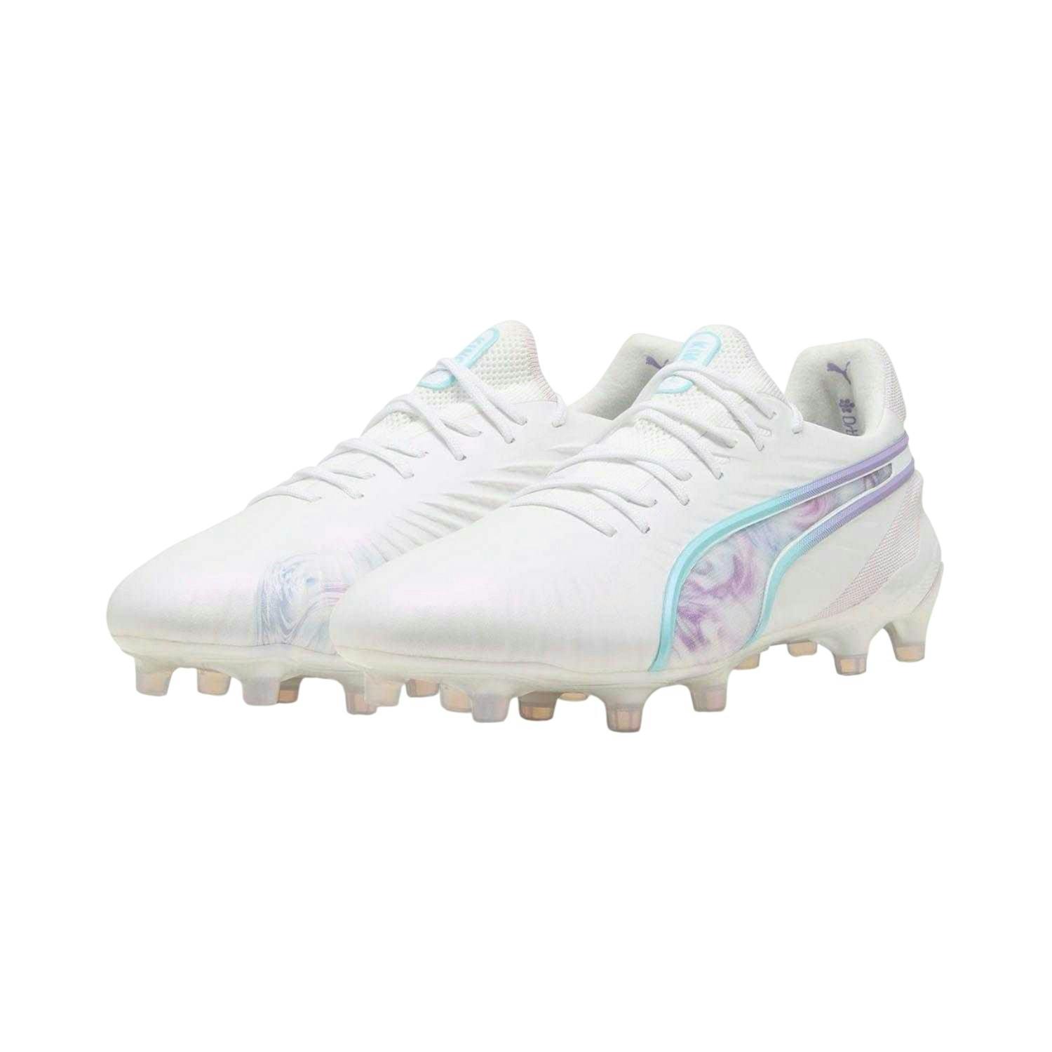 Puma Women's White King Ultimate Brilliance Artificial Ground Football Boots - 4 Uk